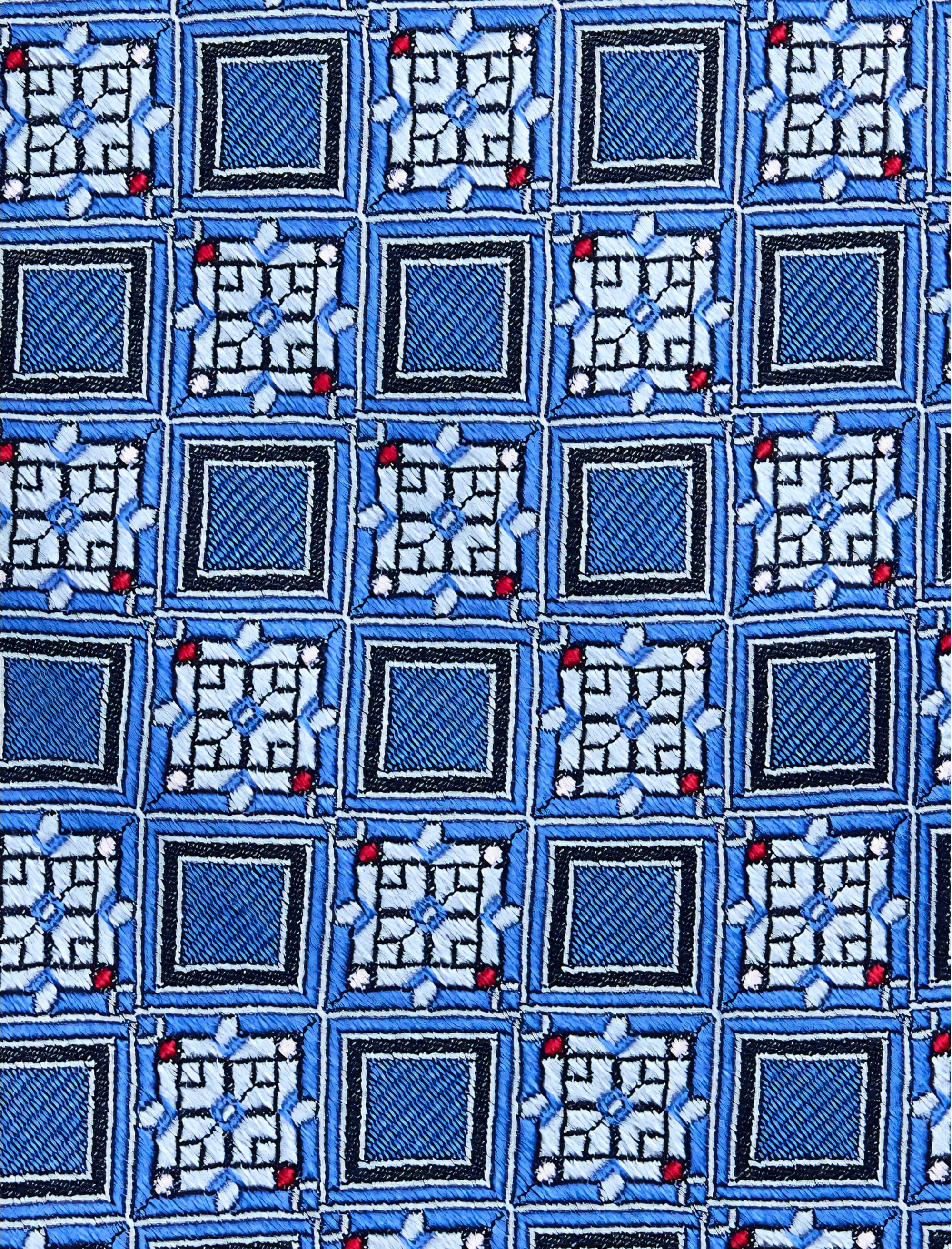 Small Square Silk Tie - thumbnail 4