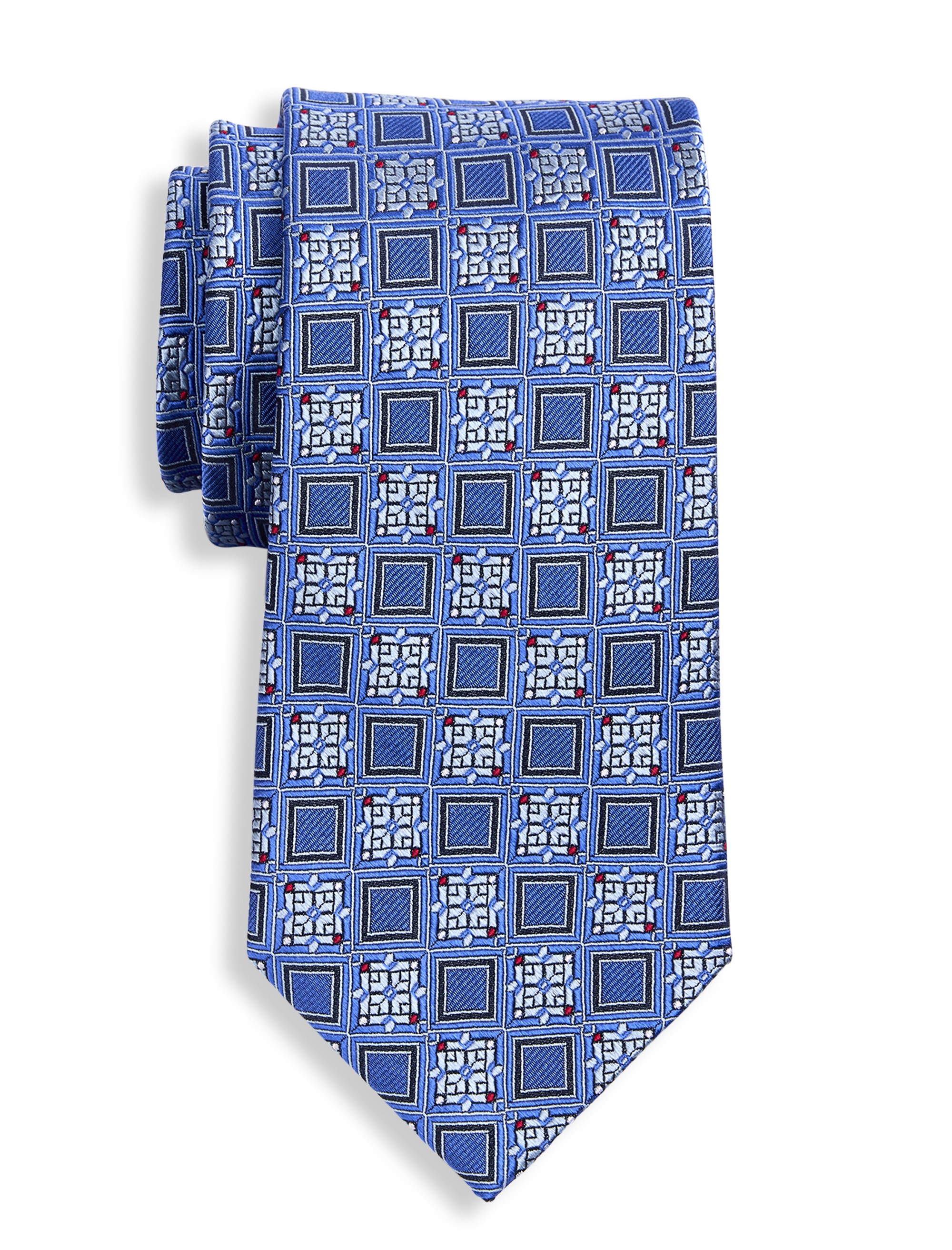 Small Square Silk Tie - thumbnail 3