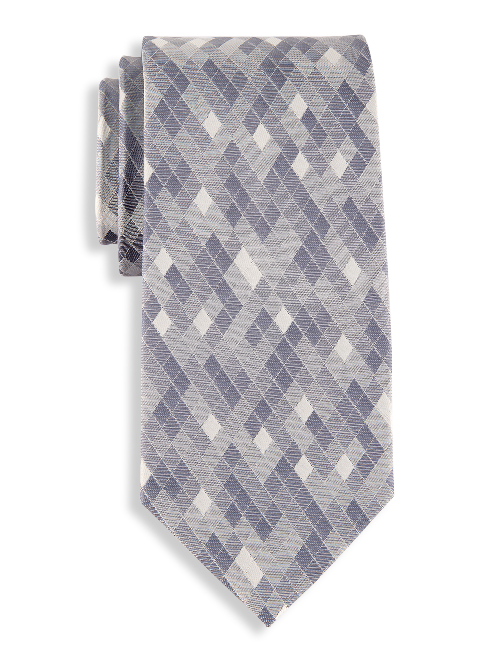 Abstract Diamond Tie