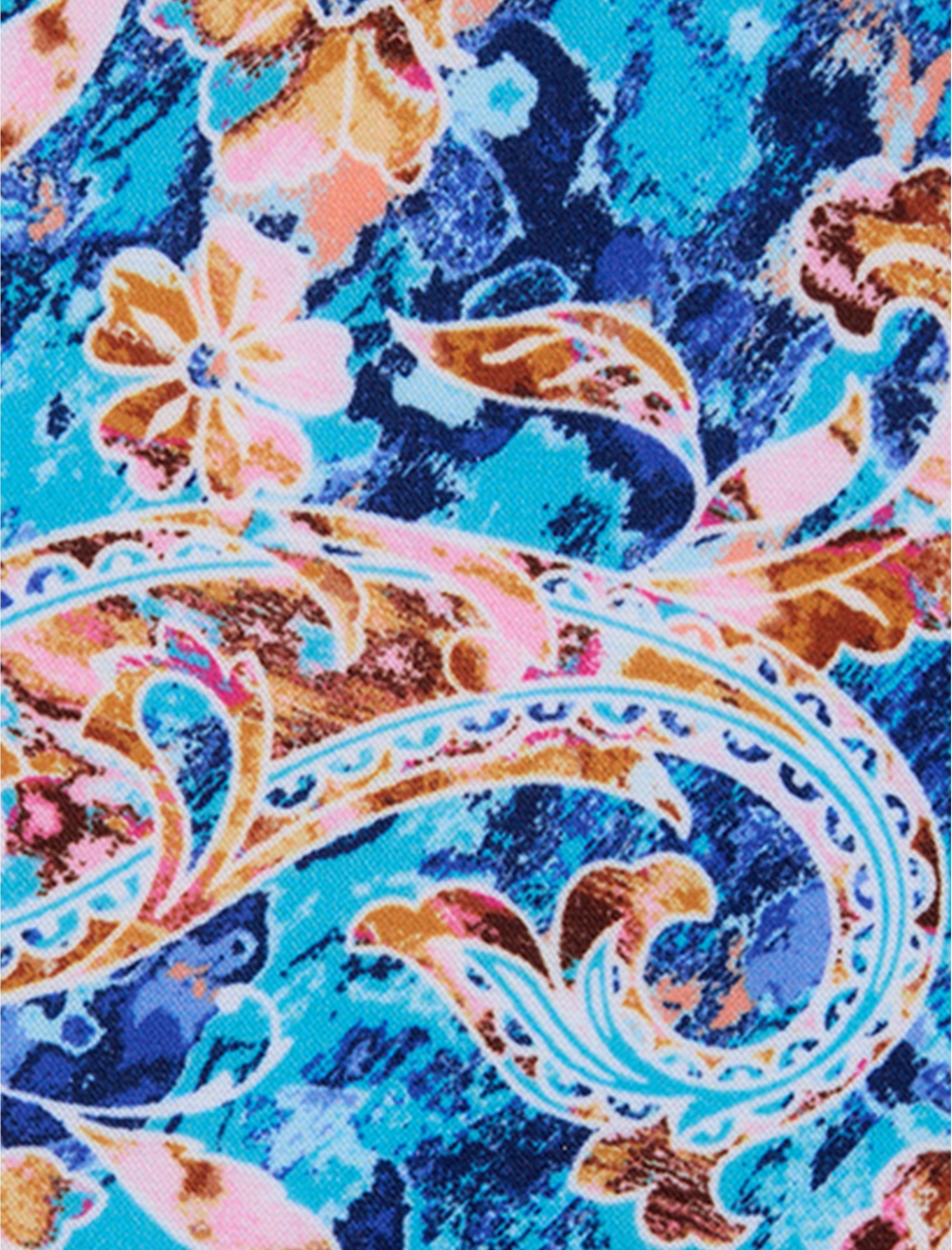 Watercolor Paisley Tie - thumbnail 2