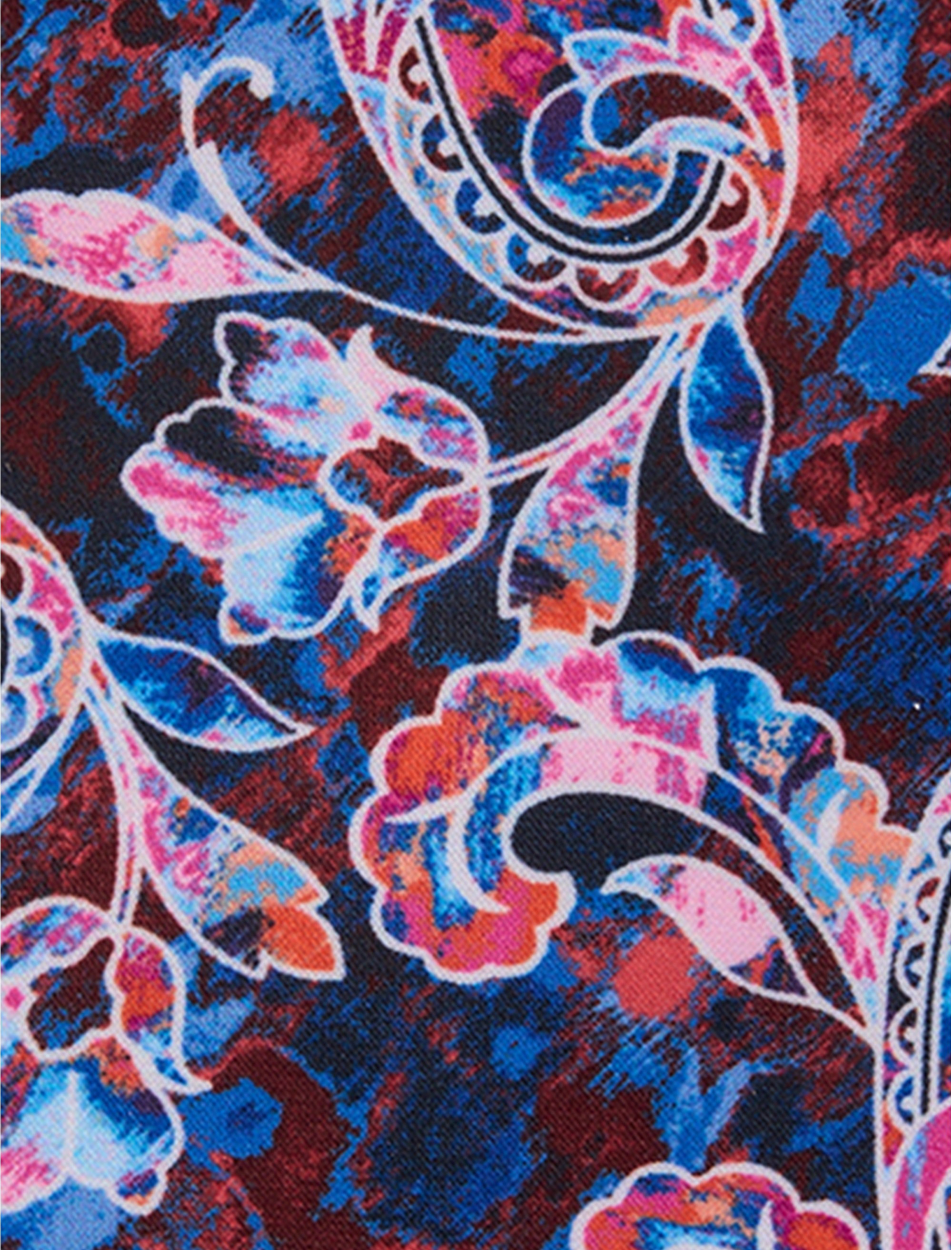 Watercolor Paisley Tie - thumbnail 4