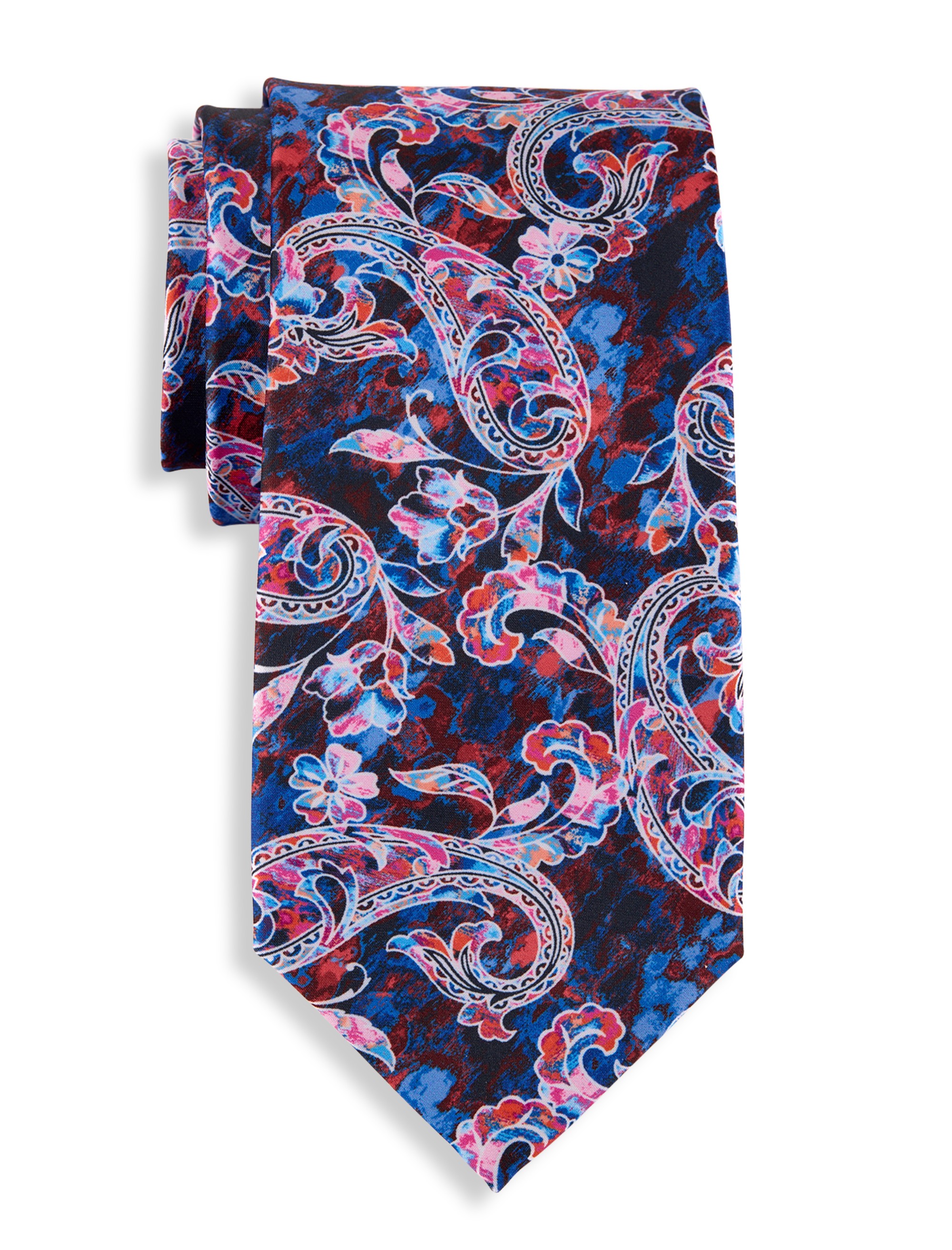 Watercolor Paisley Tie - thumbnail 3