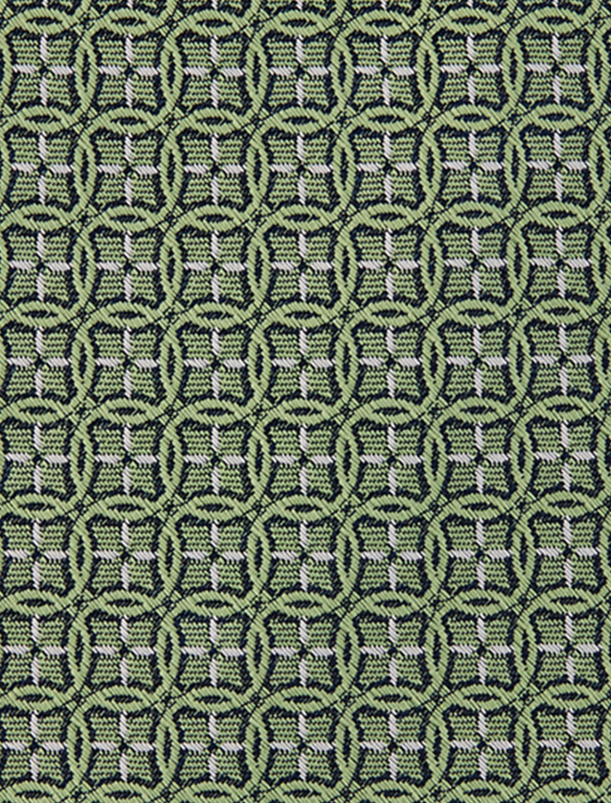 Interlocking Geometric Tie