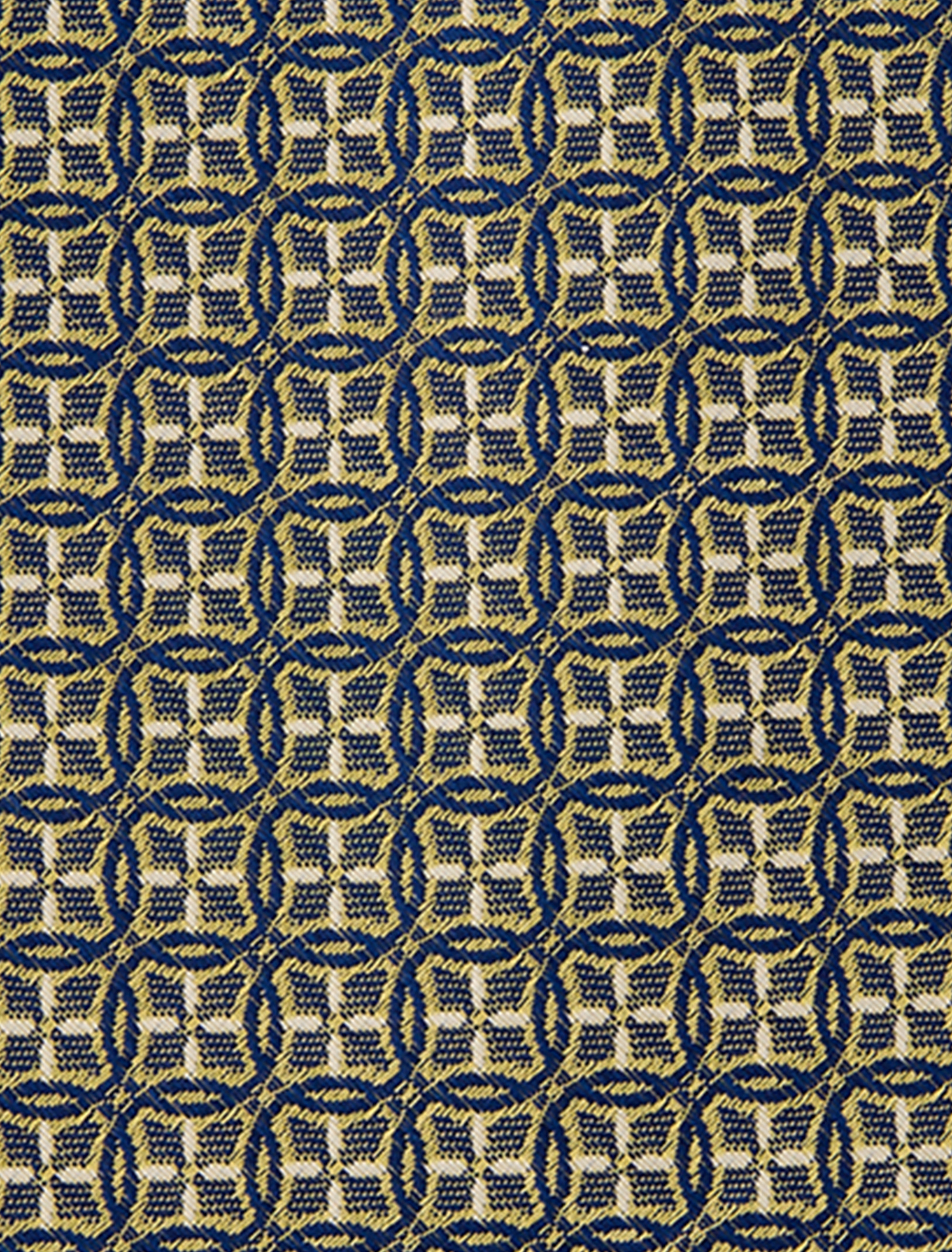 Interlocking Geometric Tie