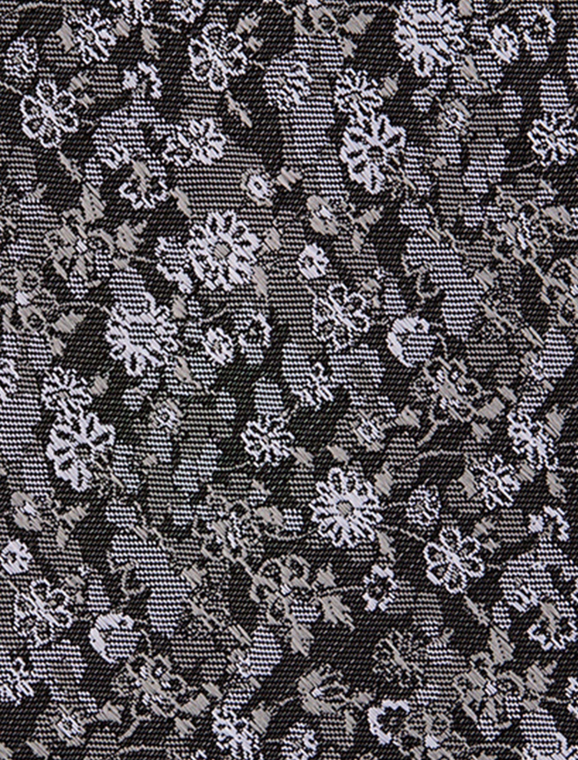 Mini Camo Floral Print Tie