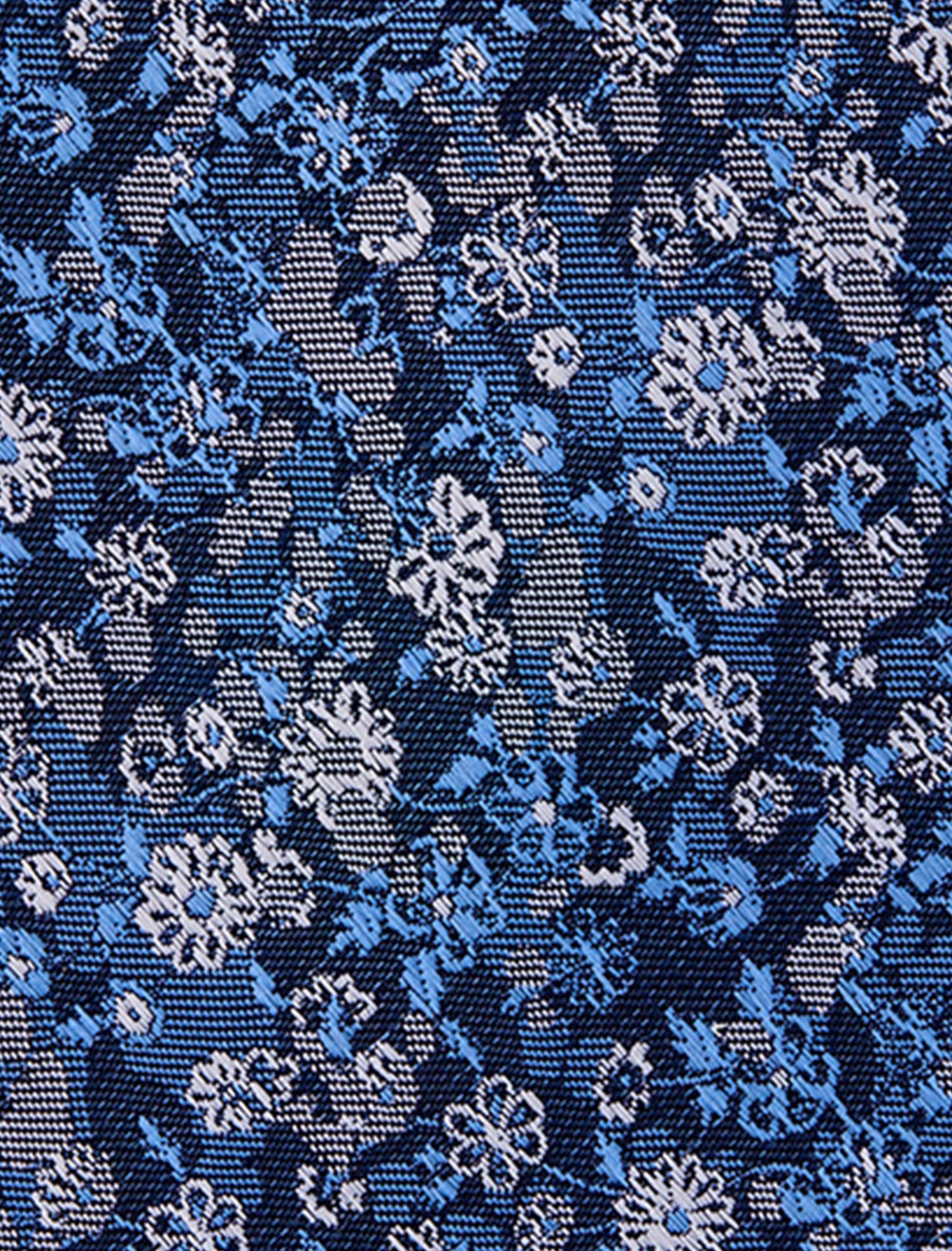 Mini Camo Floral Print Tie