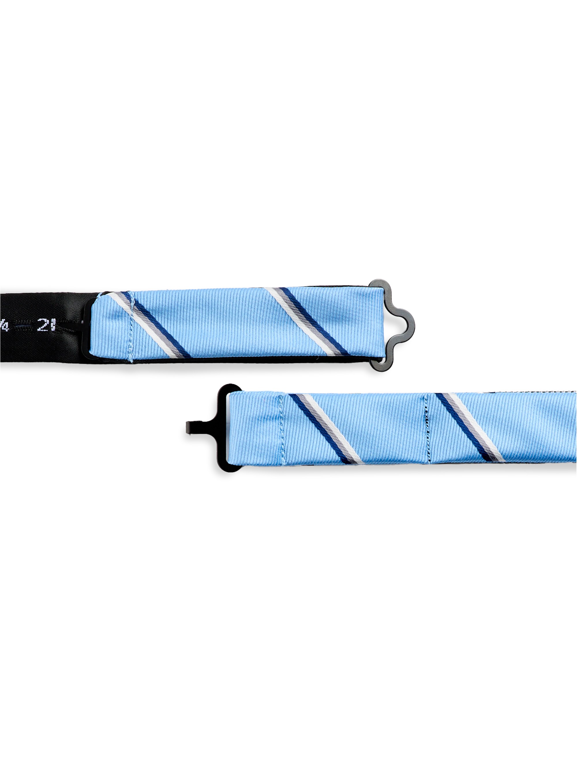 Traditional Striped Bow Tie - thumbnail 2