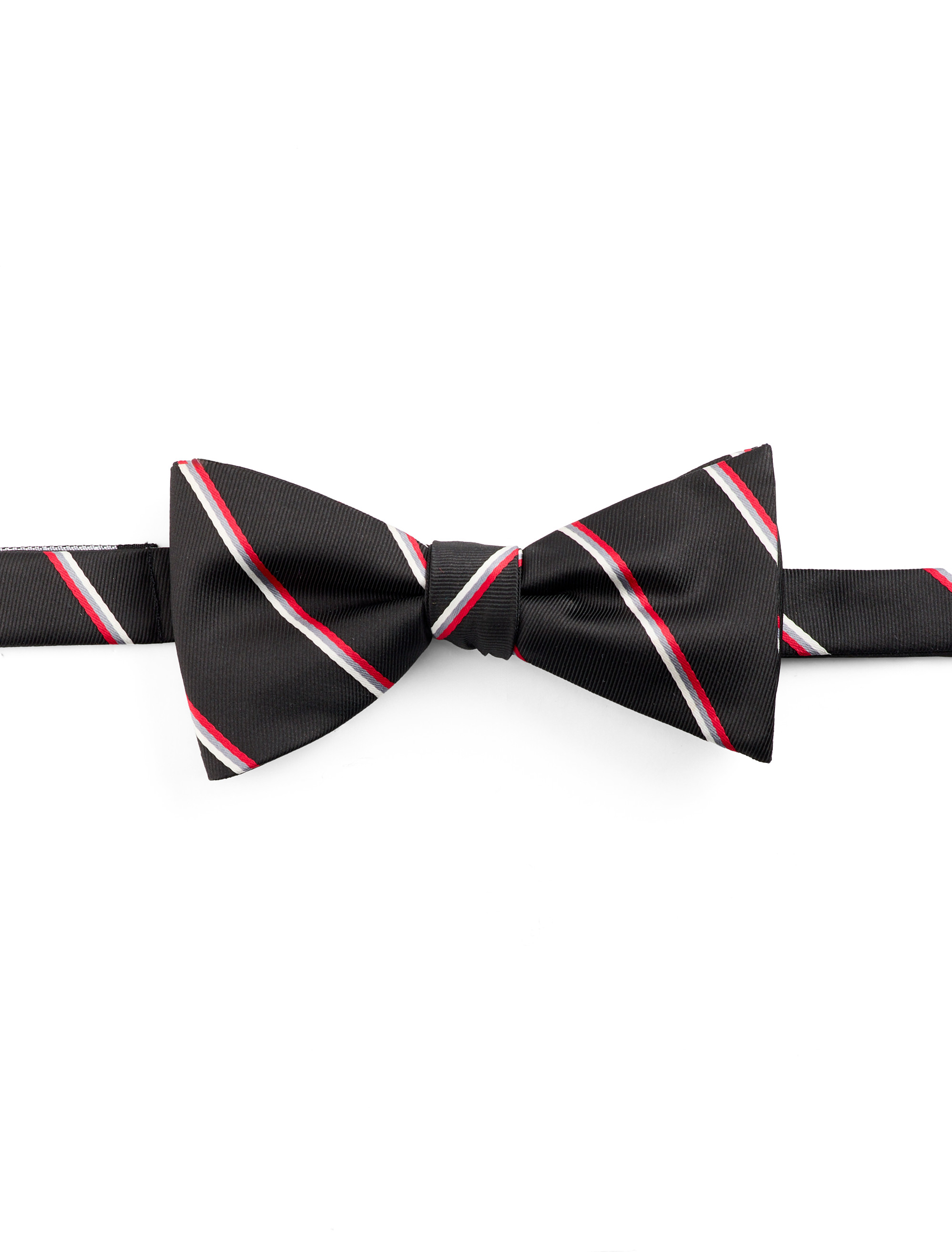 Traditional Striped Bow Tie