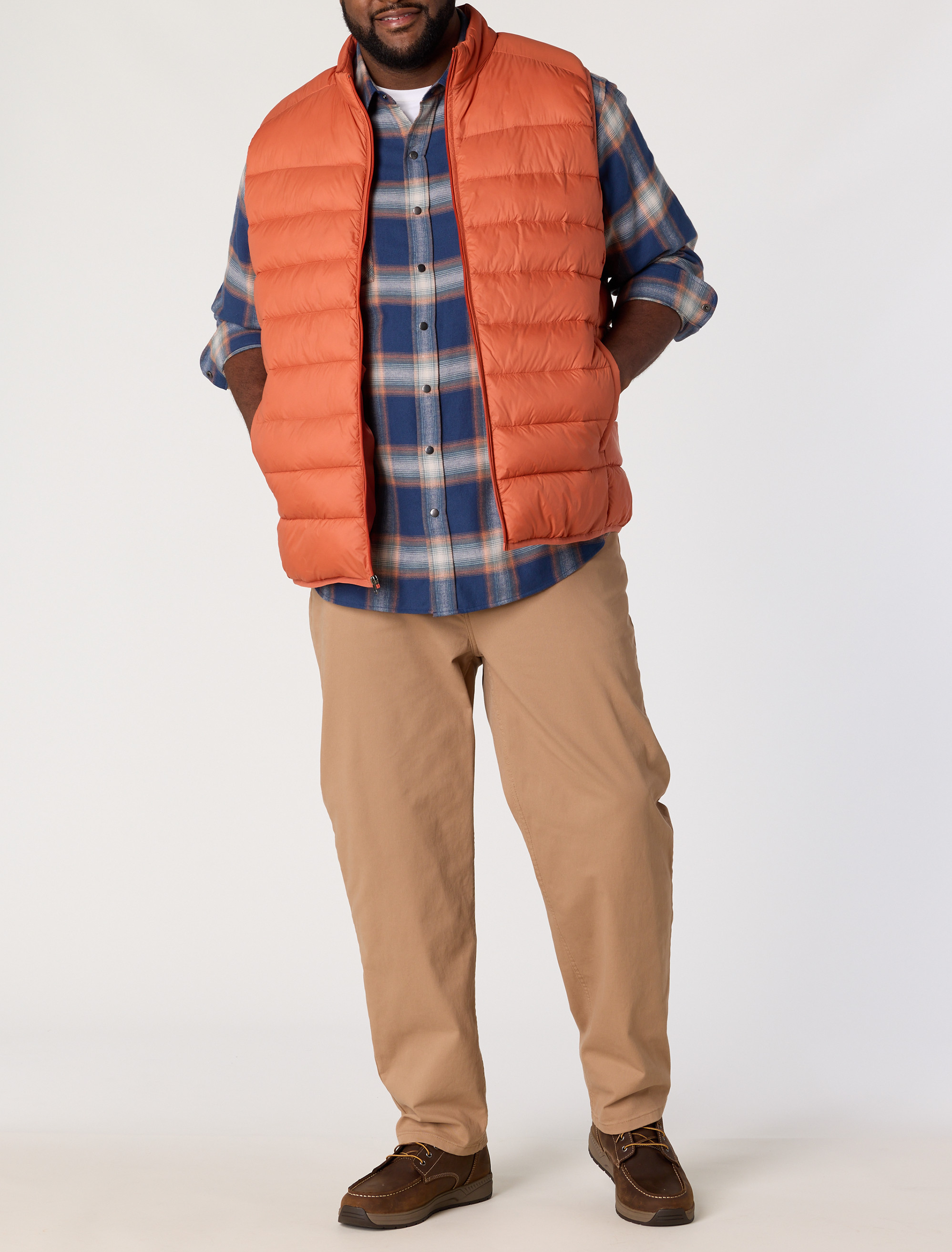 Plaid Flannel Sport Shirt