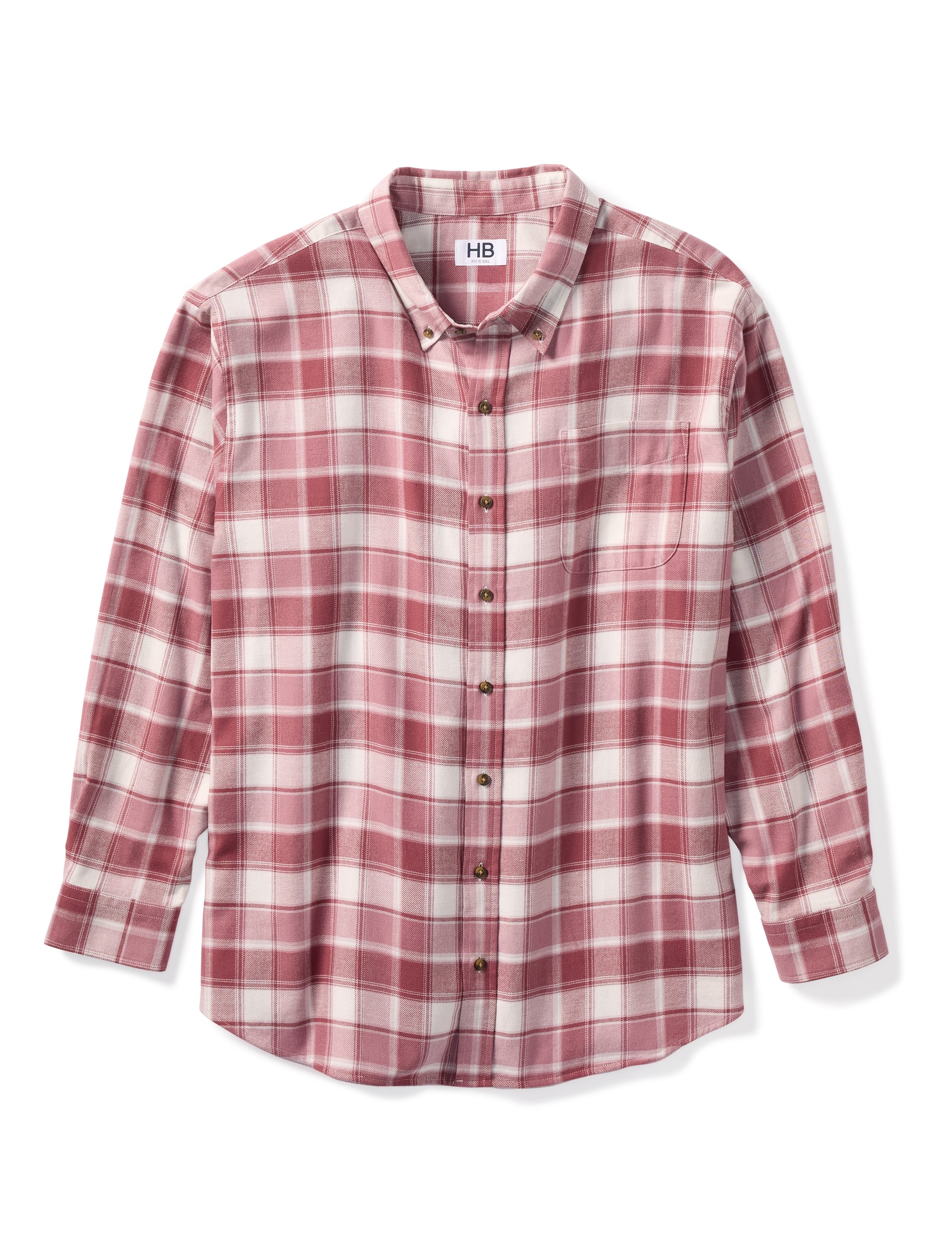 Medium Plaid Flannel Sport Shirt - thumbnail 4