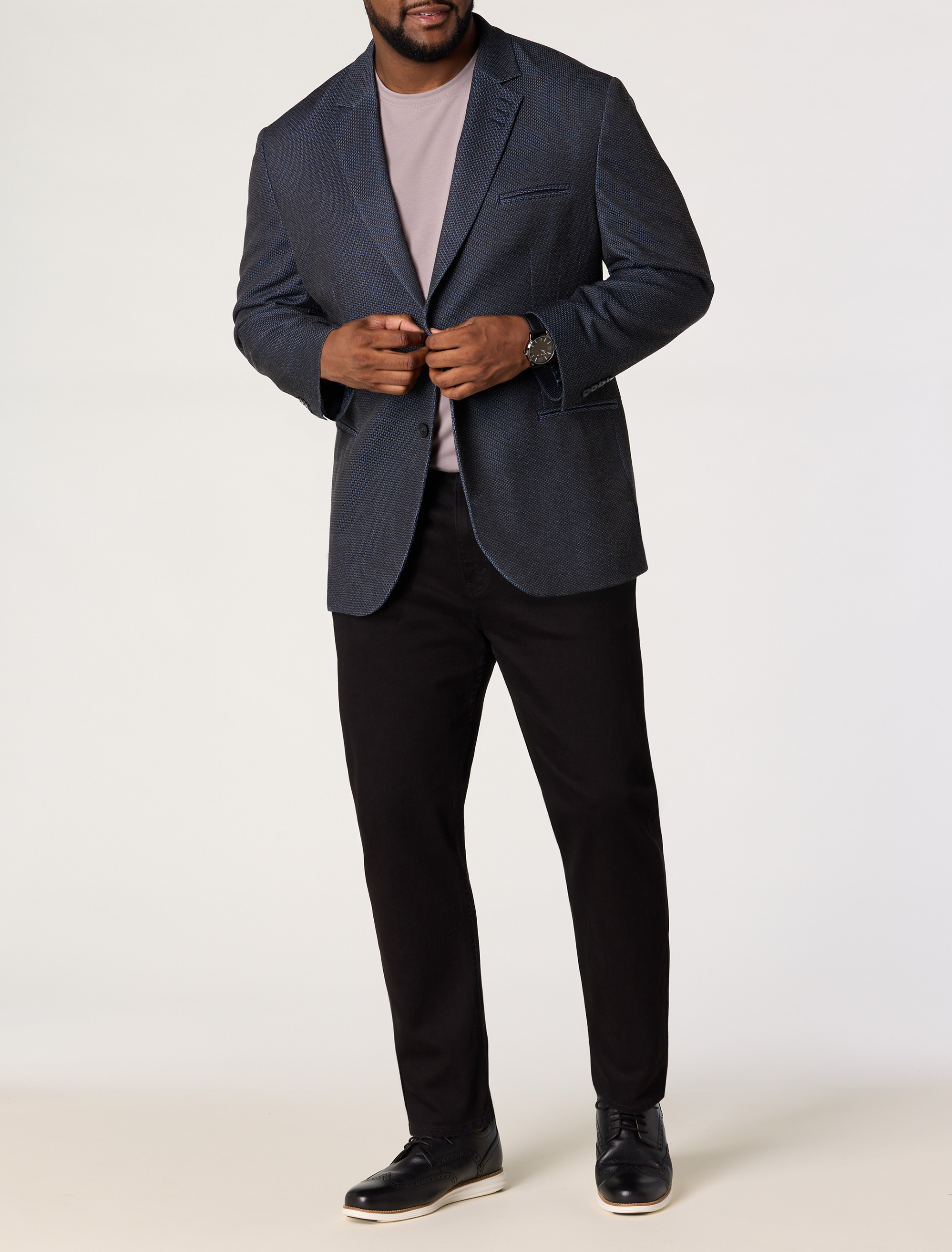 Step Knit Sport Coat