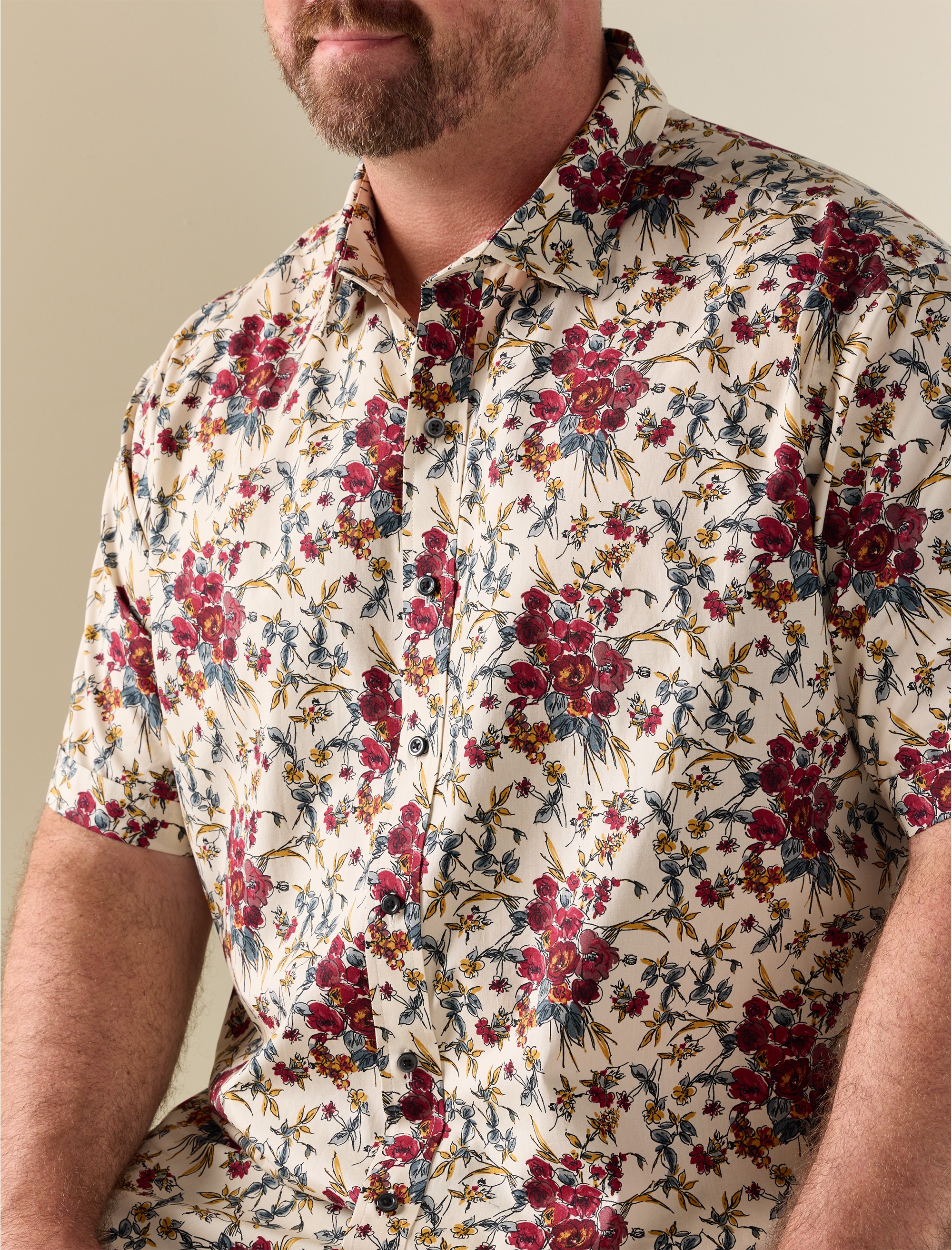 Multi Floral Sport Shirt - thumbnail 2