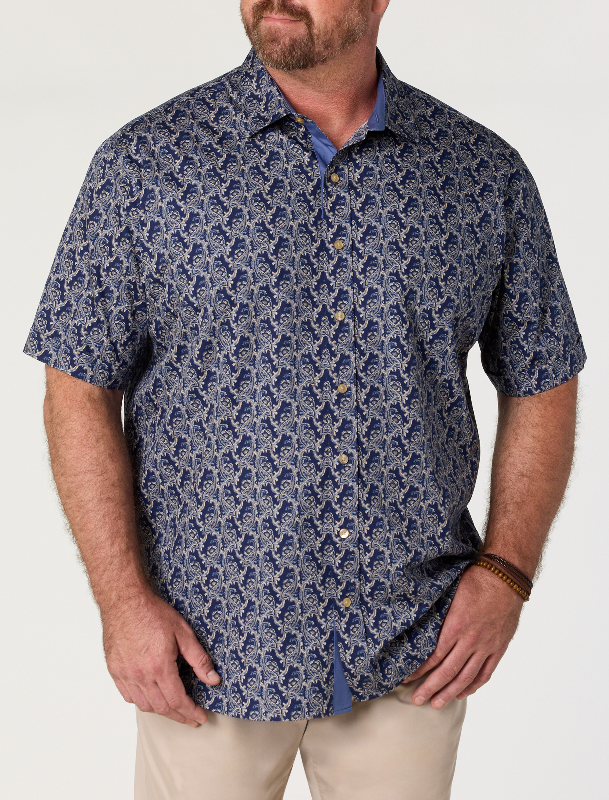 Tonal Paisley Sport Shirt