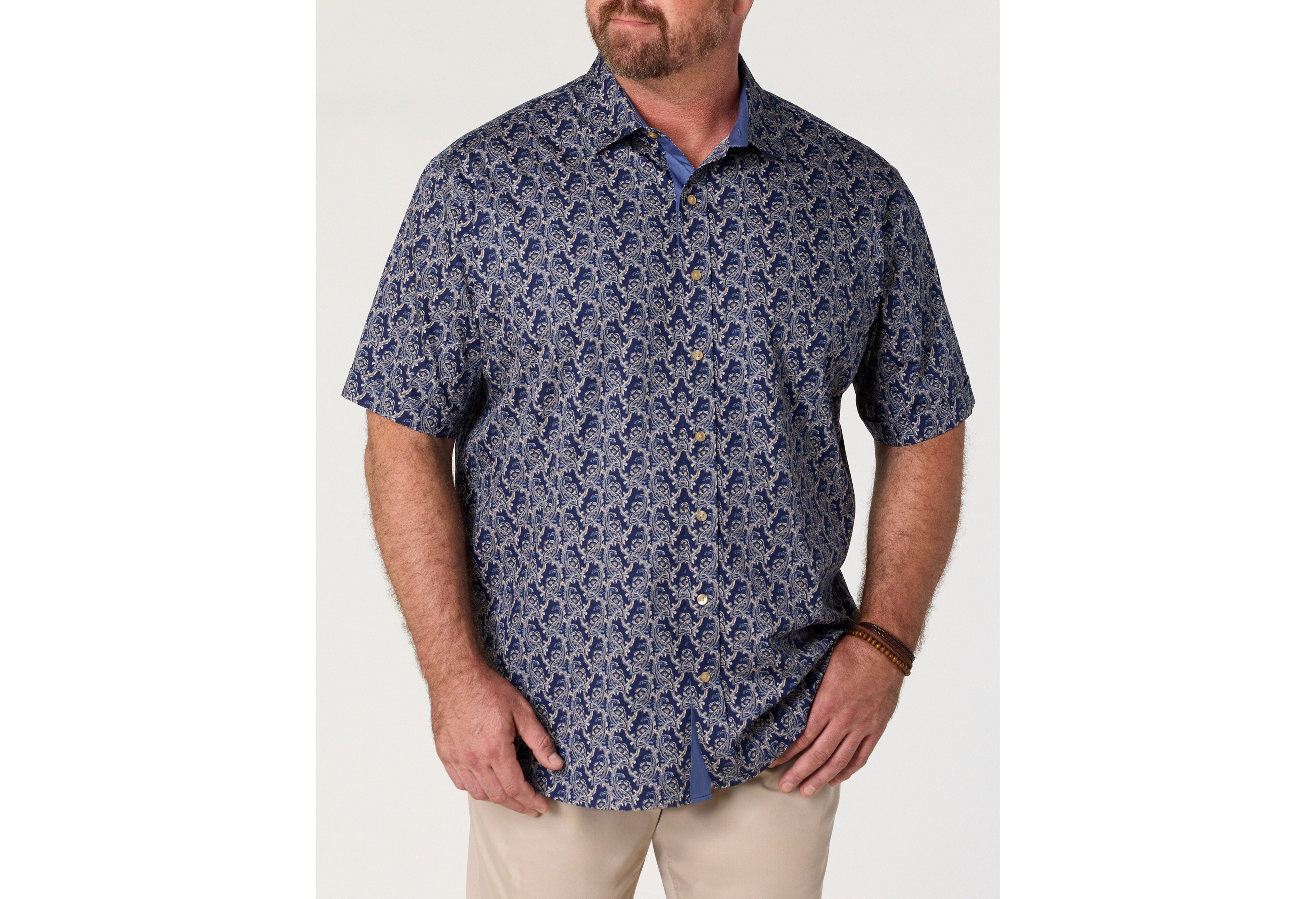 Tonal Paisley Sport Shirt