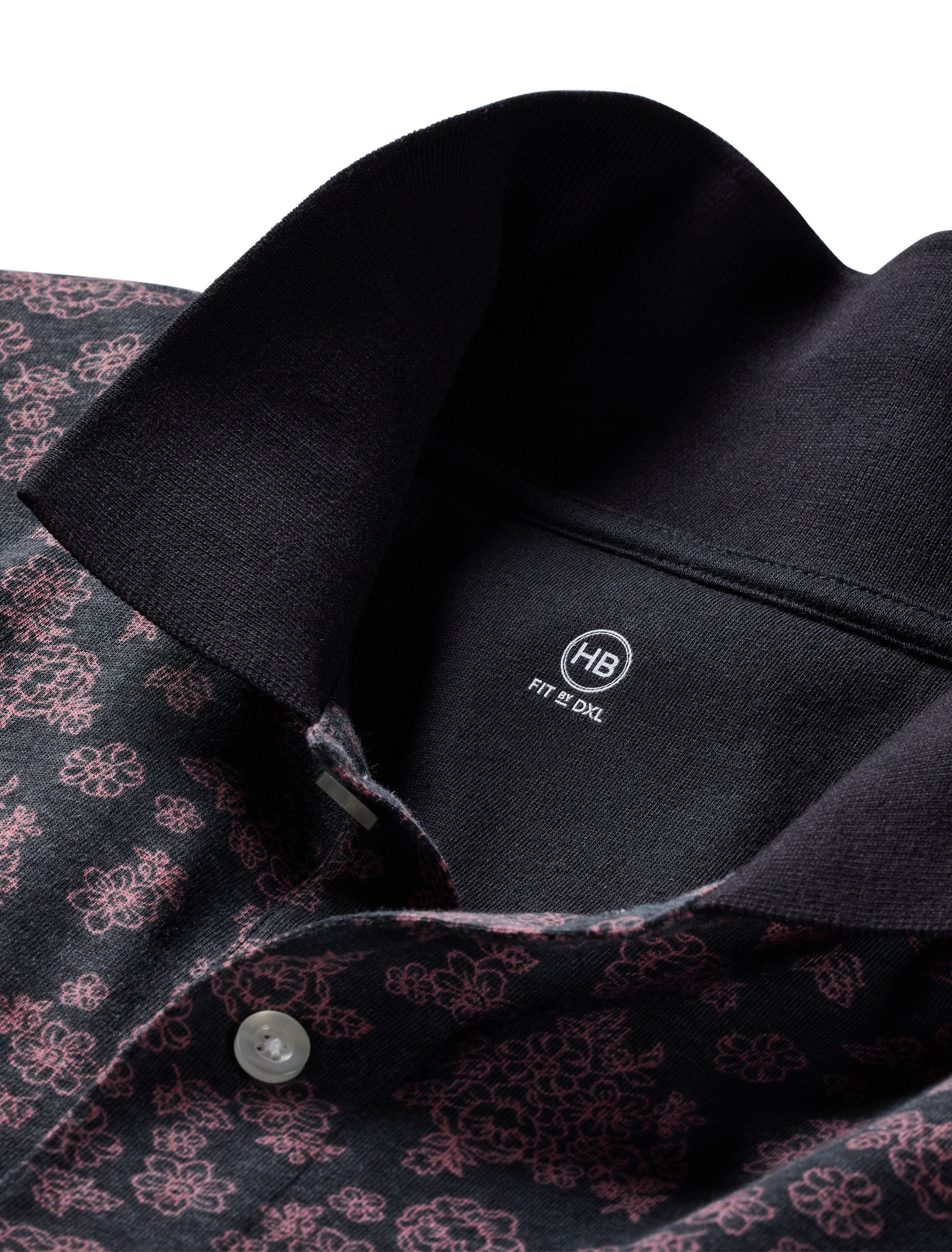 Floral Print Polo Shirt