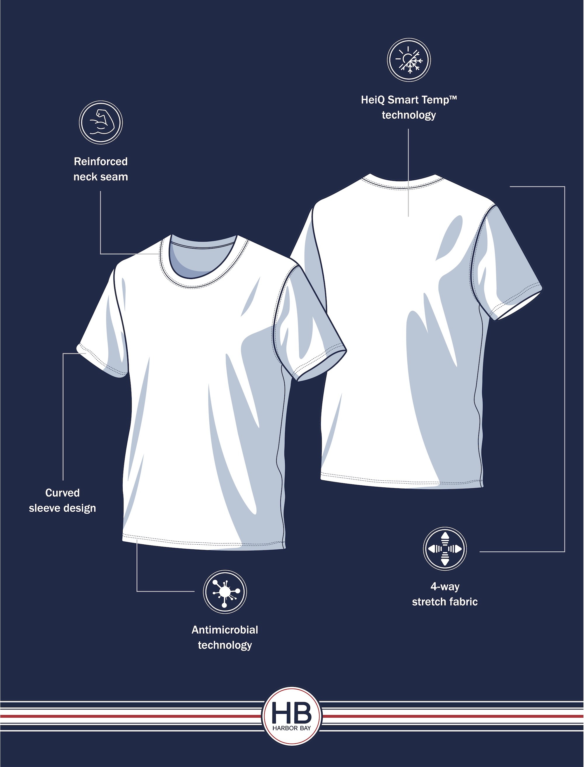 Cooling Performance Crewneck T-Shirt - thumbnail 4
