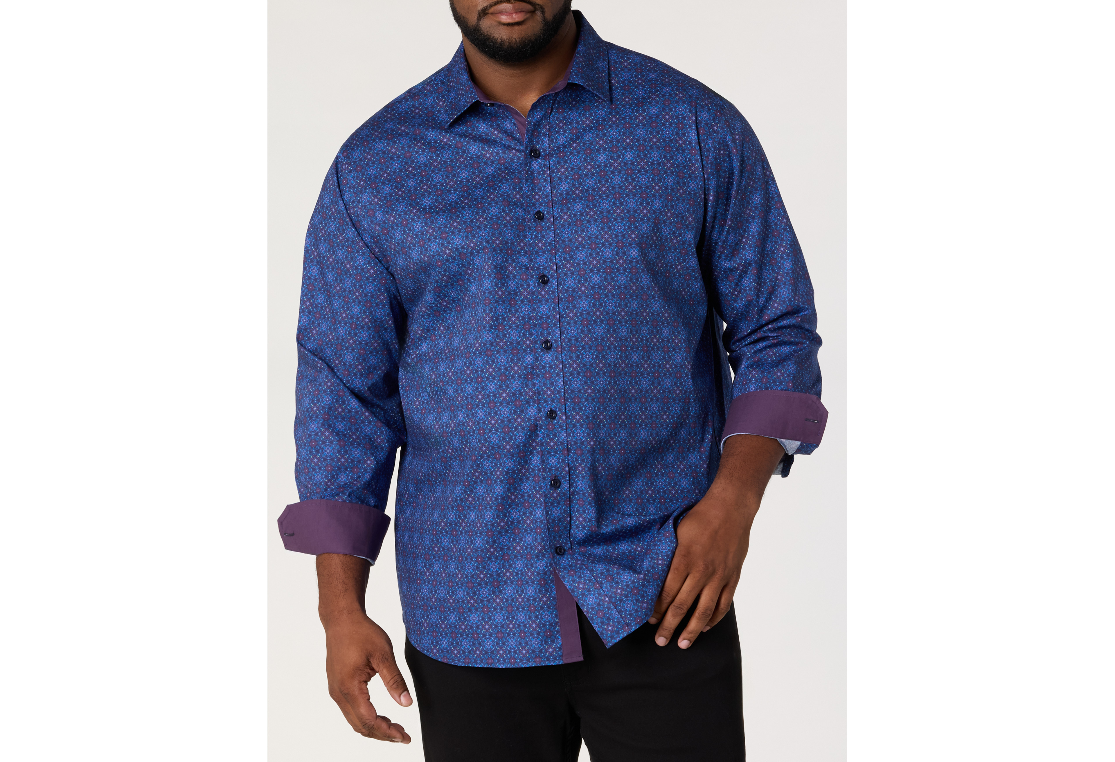 Medallion Print Sport Shirt