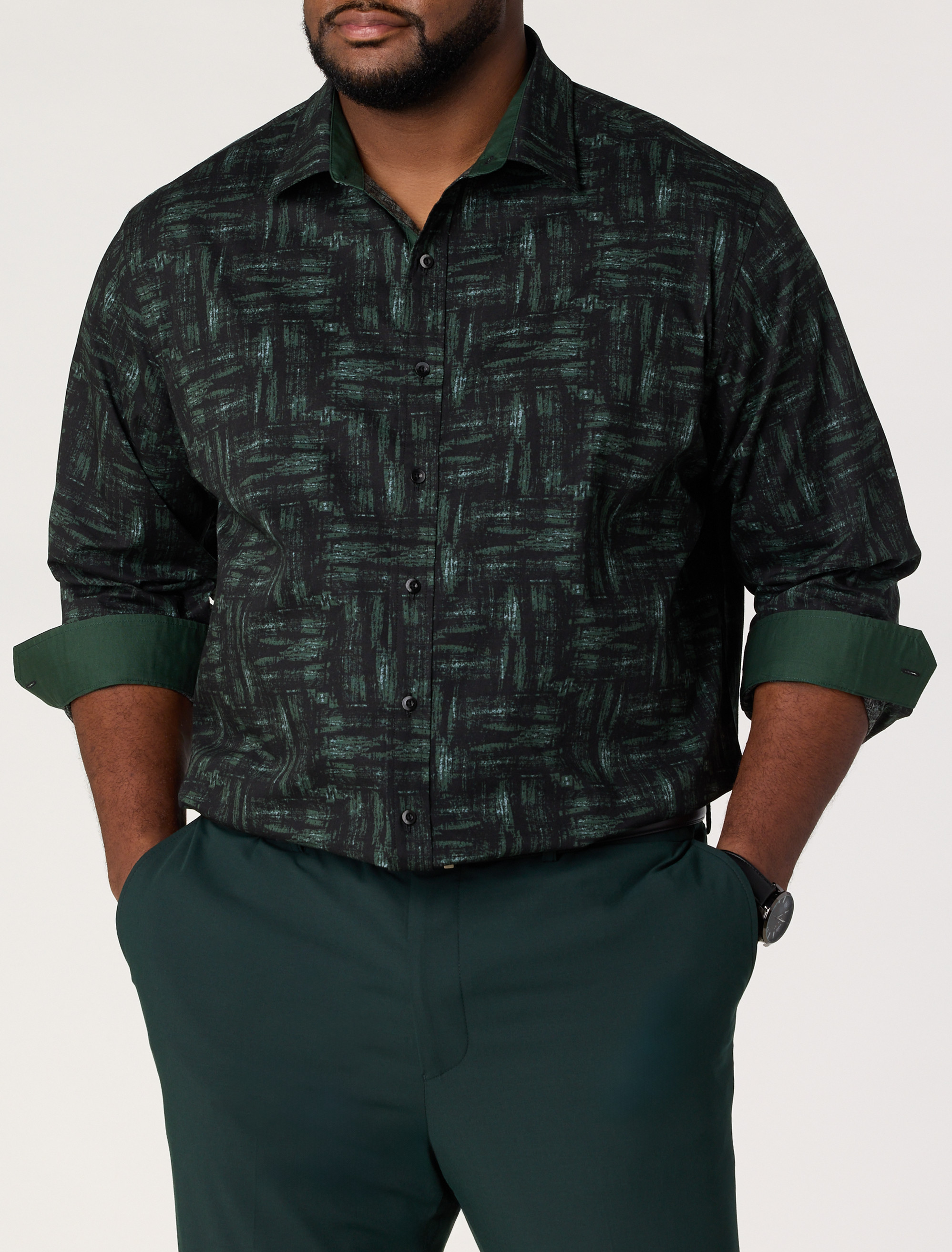 Brush Stroke Sport Shirt
