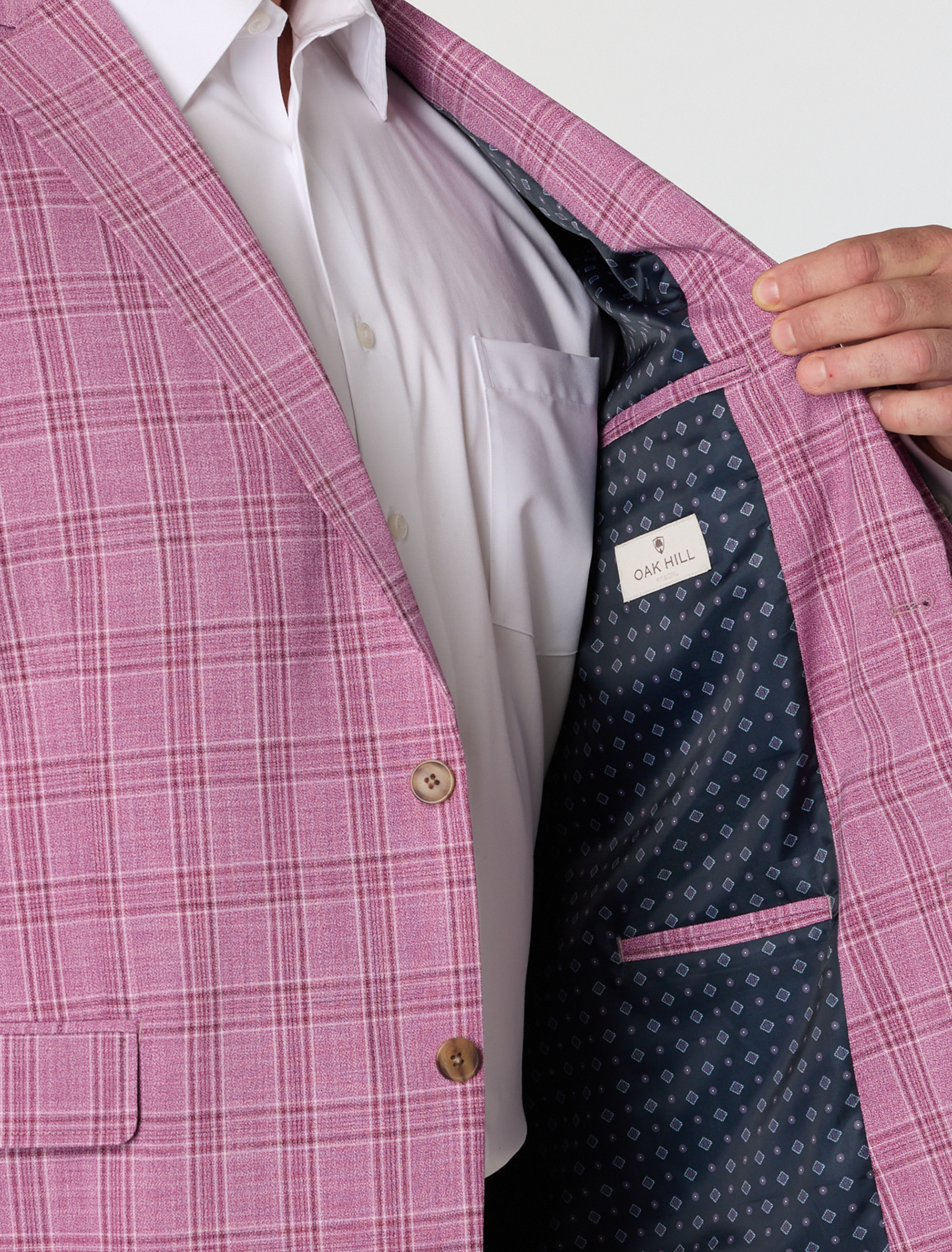 Vibrant Plaid Sport Coat