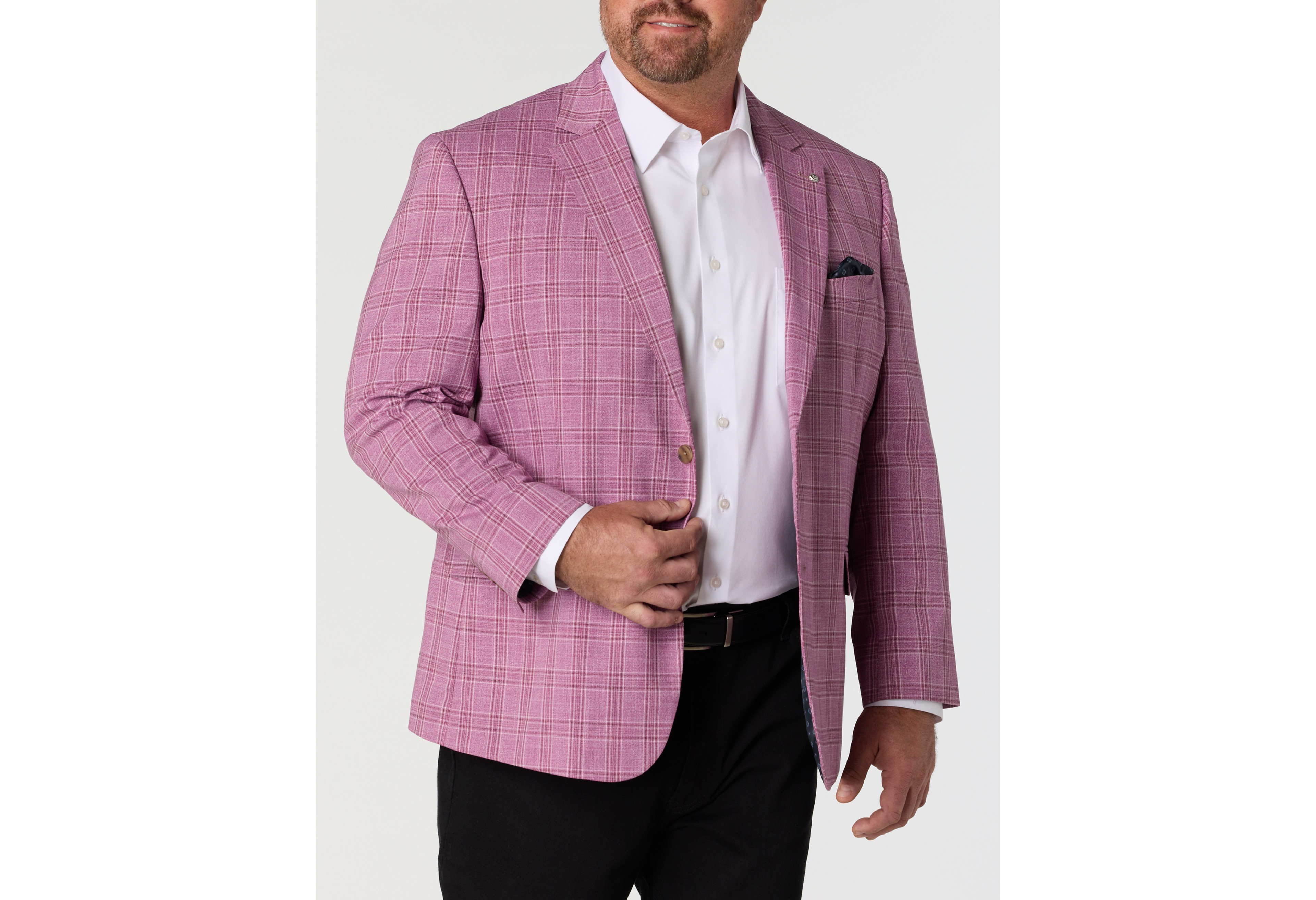 Vibrant Plaid Sport Coat
