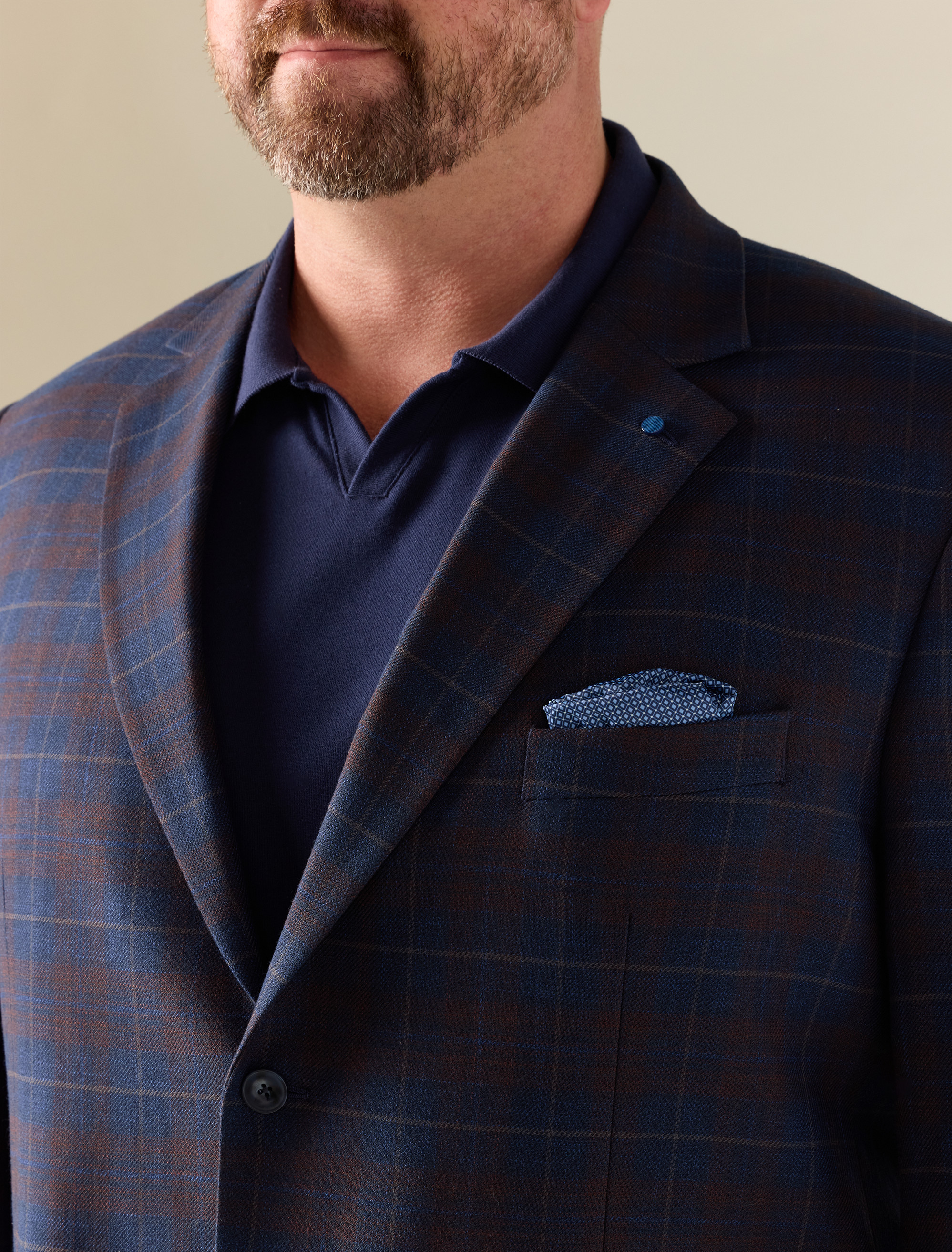 Windowpane Sport Coat