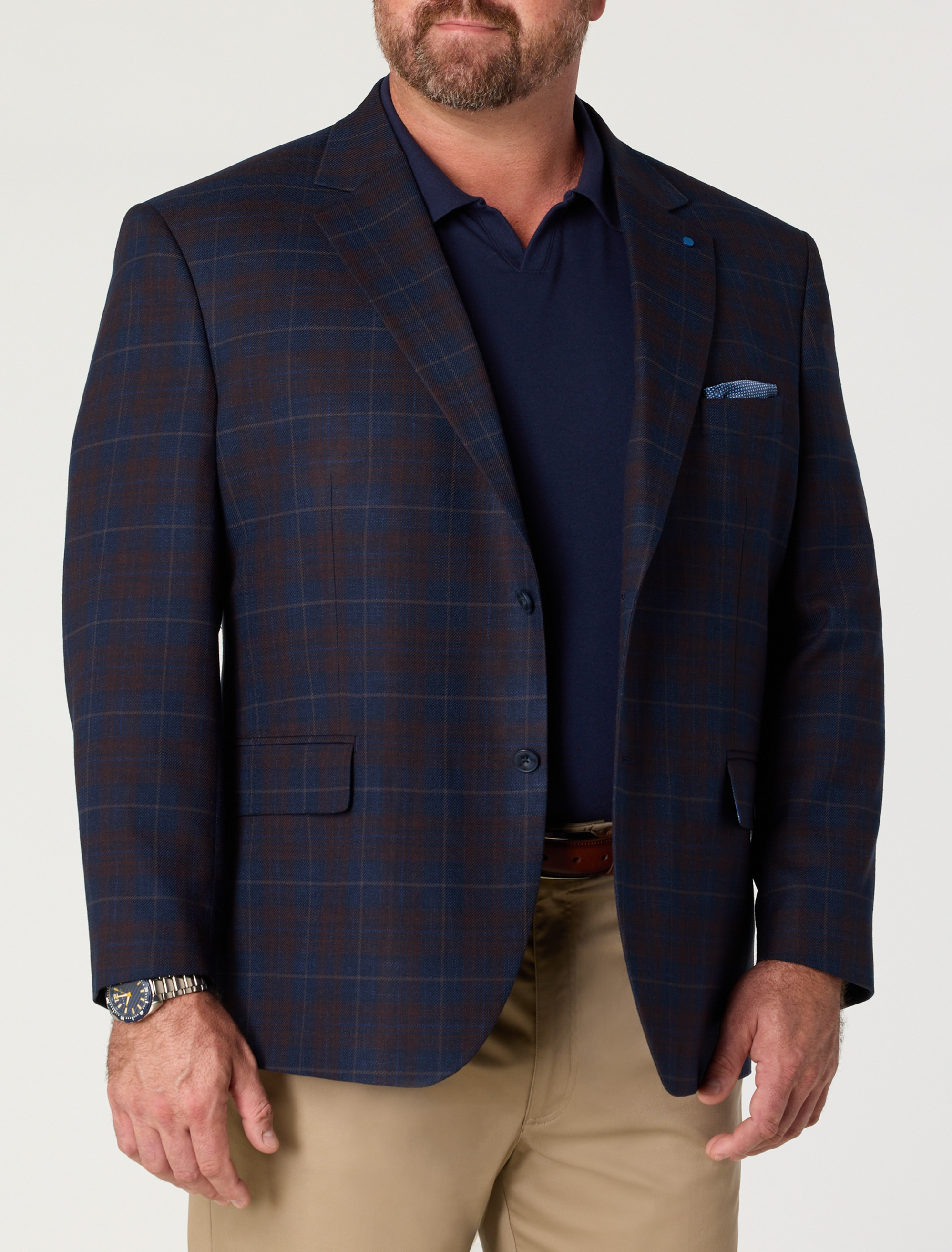 Windowpane Sport Coat