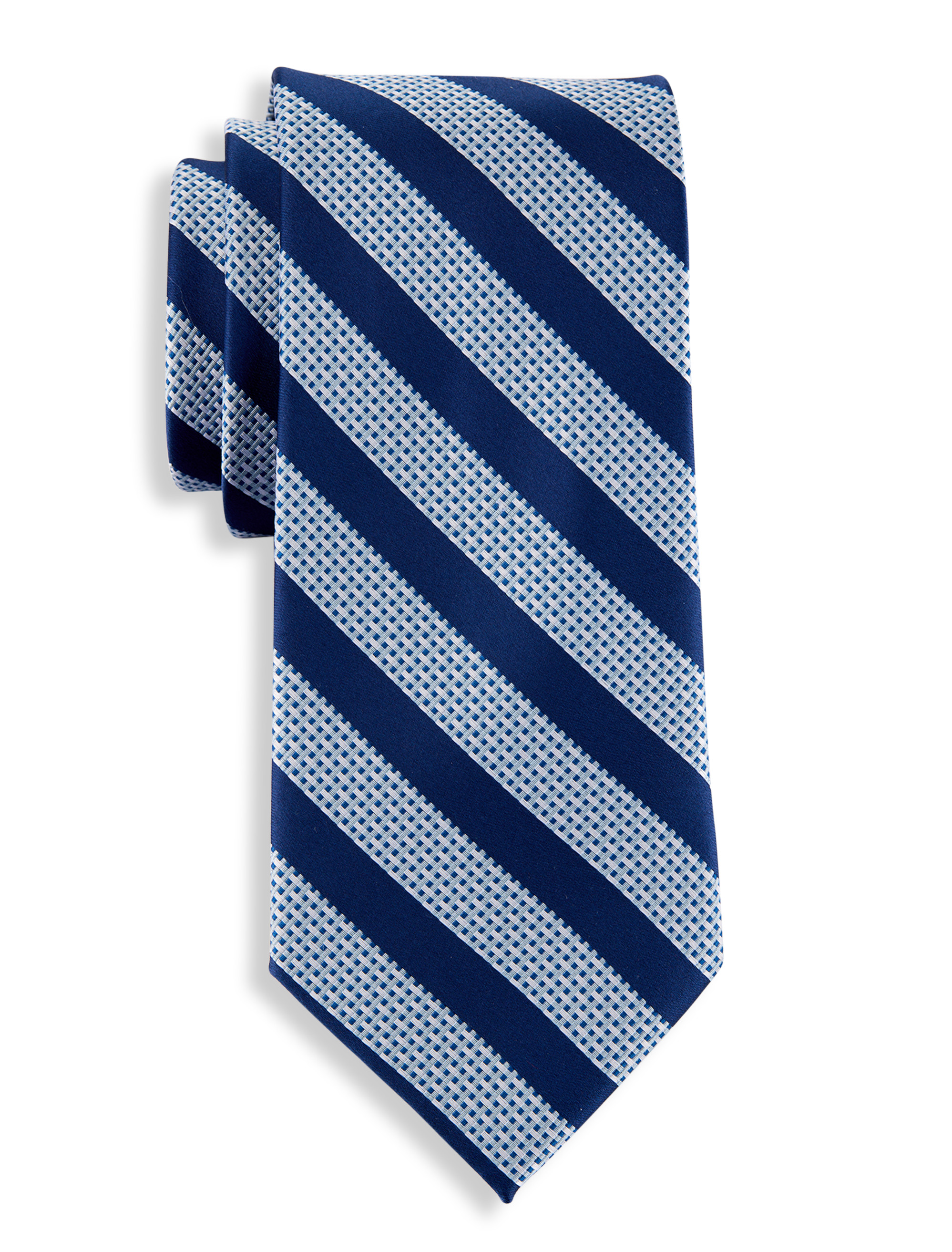 Textured Stripe Tie