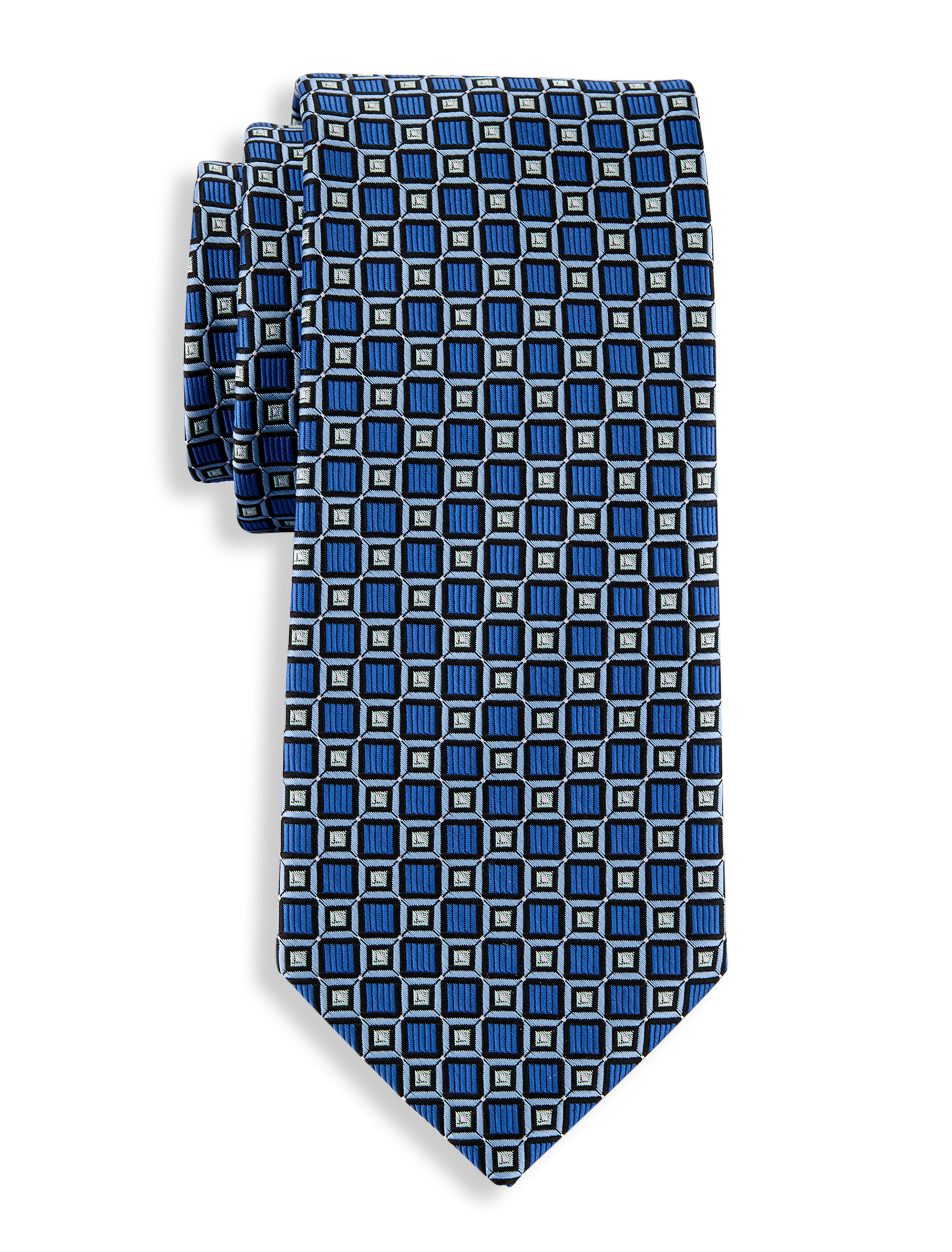 Geometric Patterned Tie
