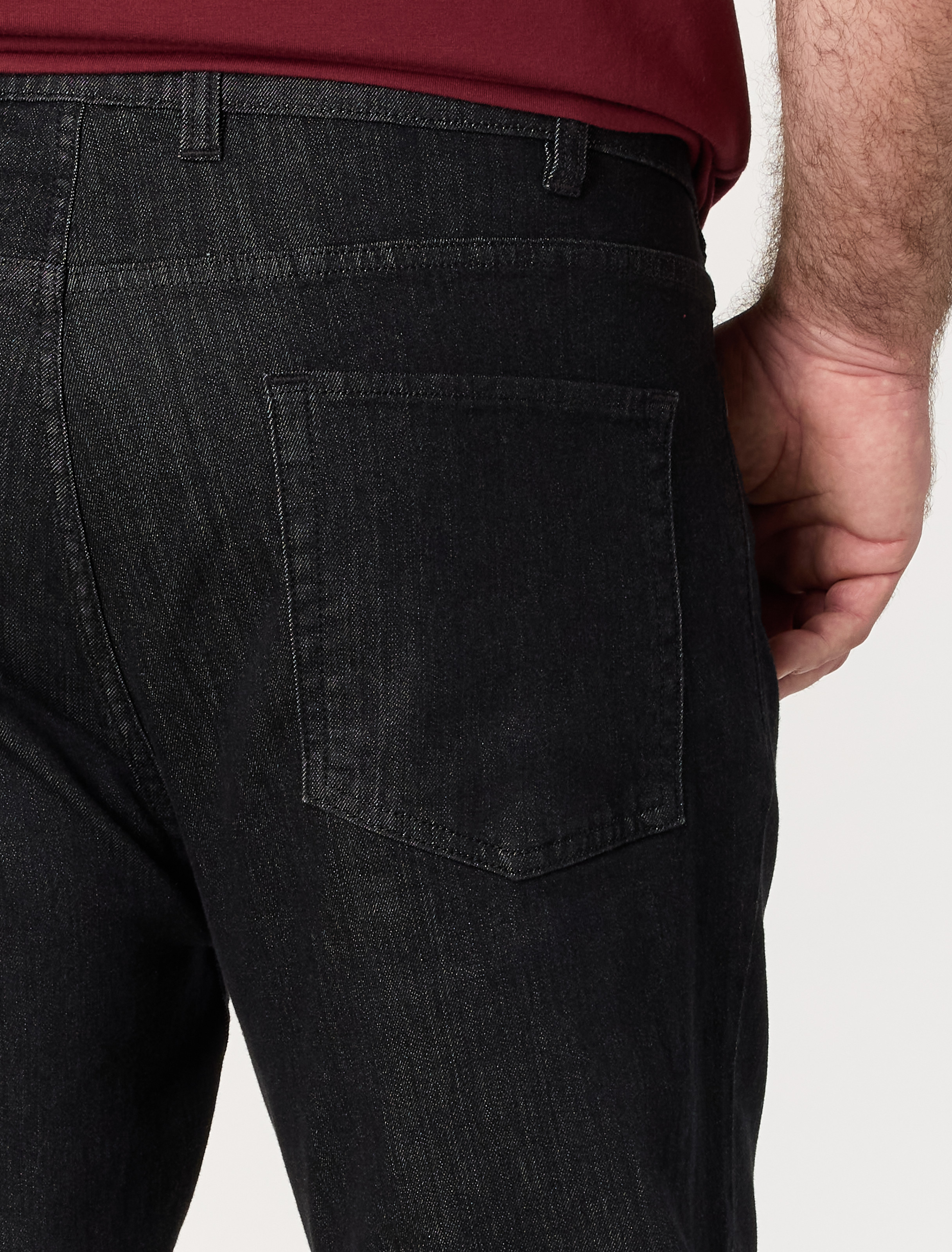 Straight-Fit Tech Jeans