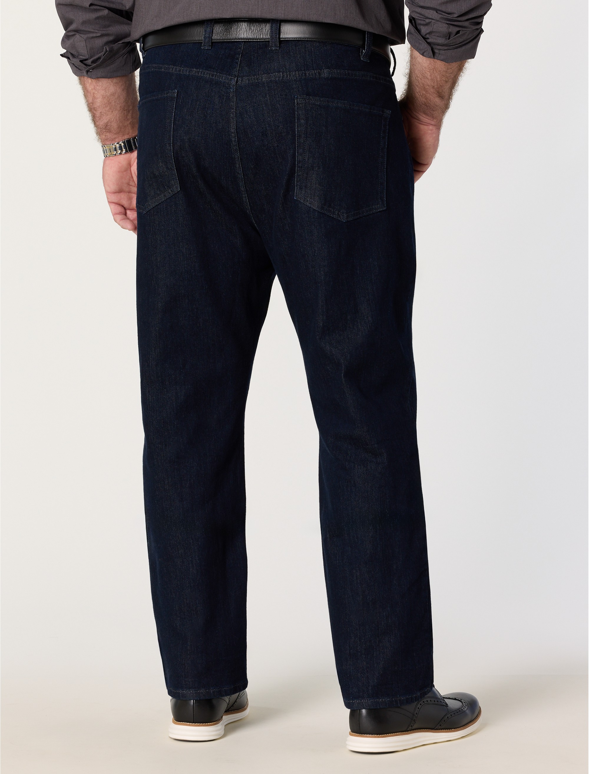 Straight-Fit Tech Jeans - thumbnail 2