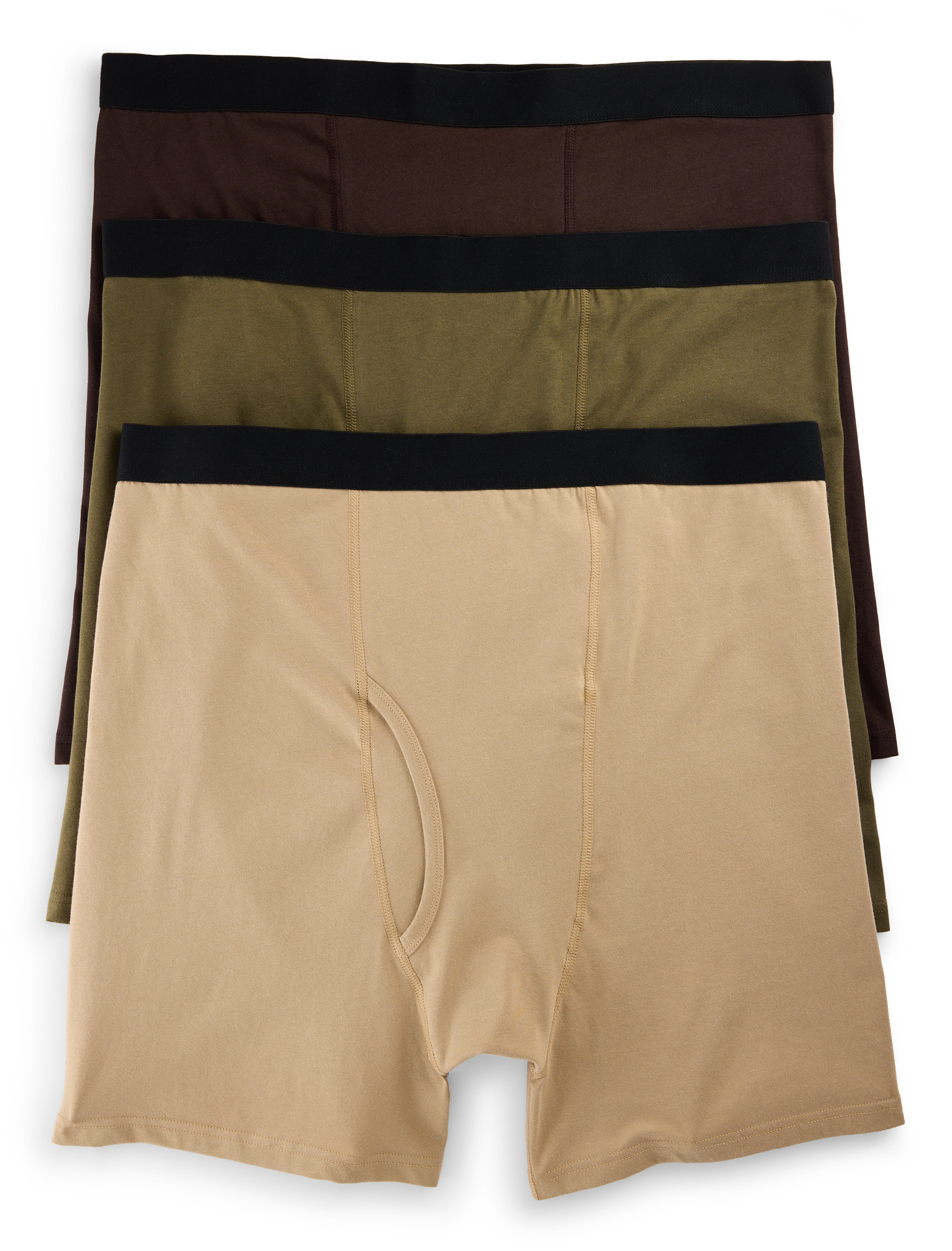 3-pk Active Stretch 4 Inch Boxer Briefs
