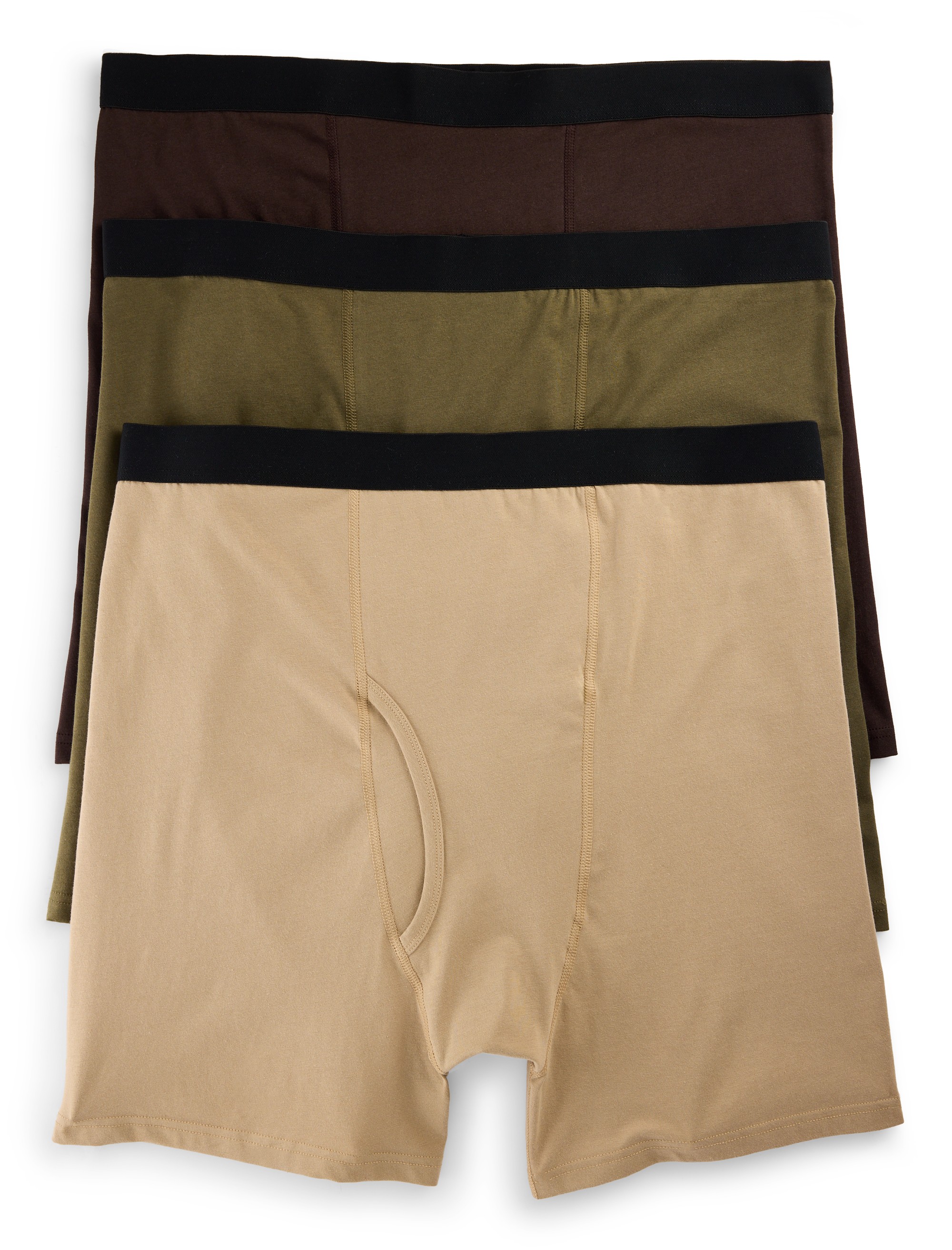 3-pk Active Stretch 4 Inch Boxer Briefs