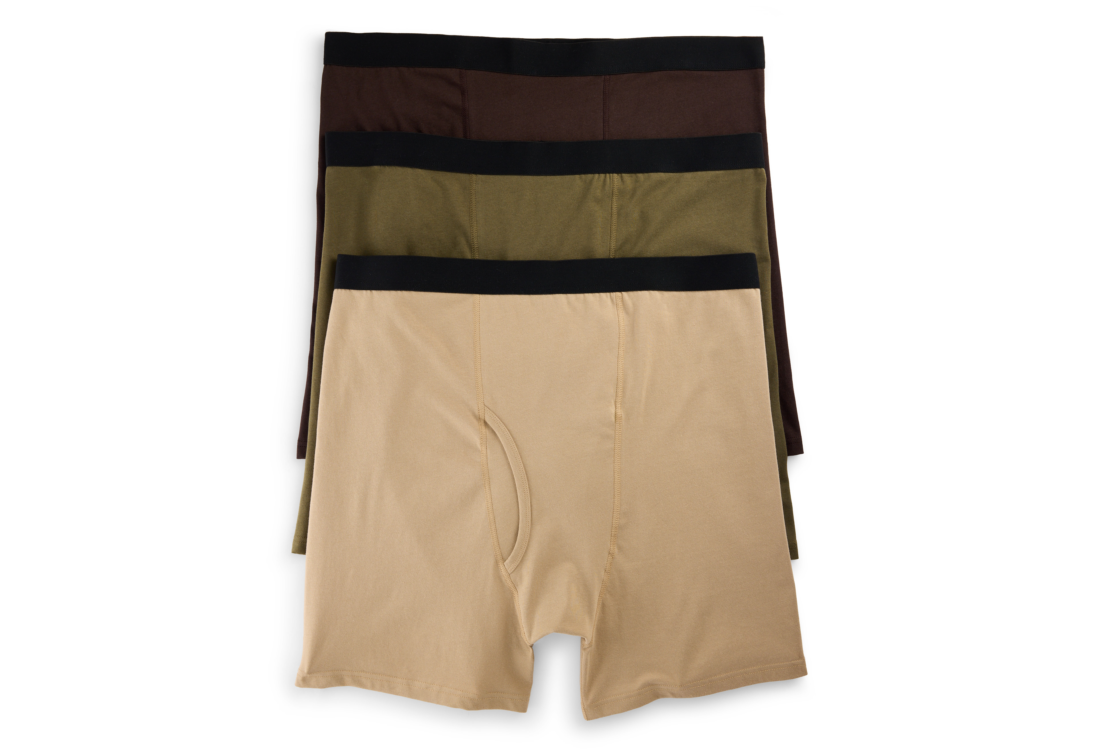 3-pk Active Stretch 4 Inch Boxer Briefs
