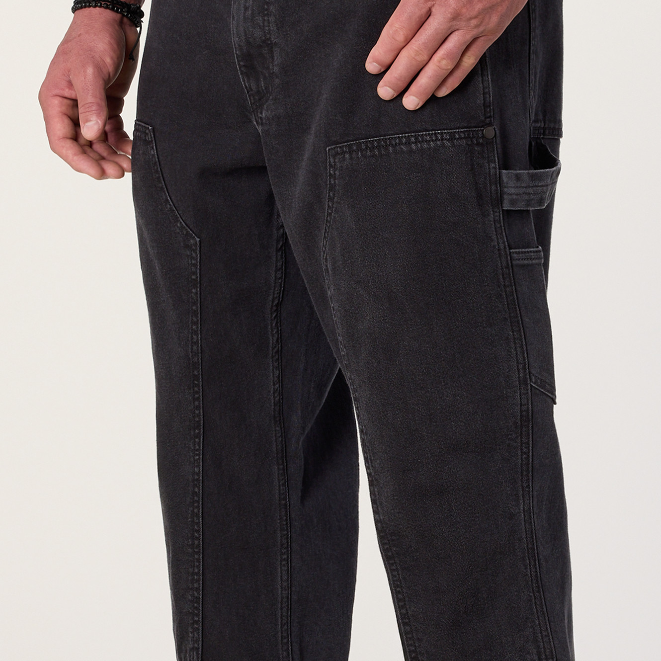 Dual Denim Carpenter Jeans