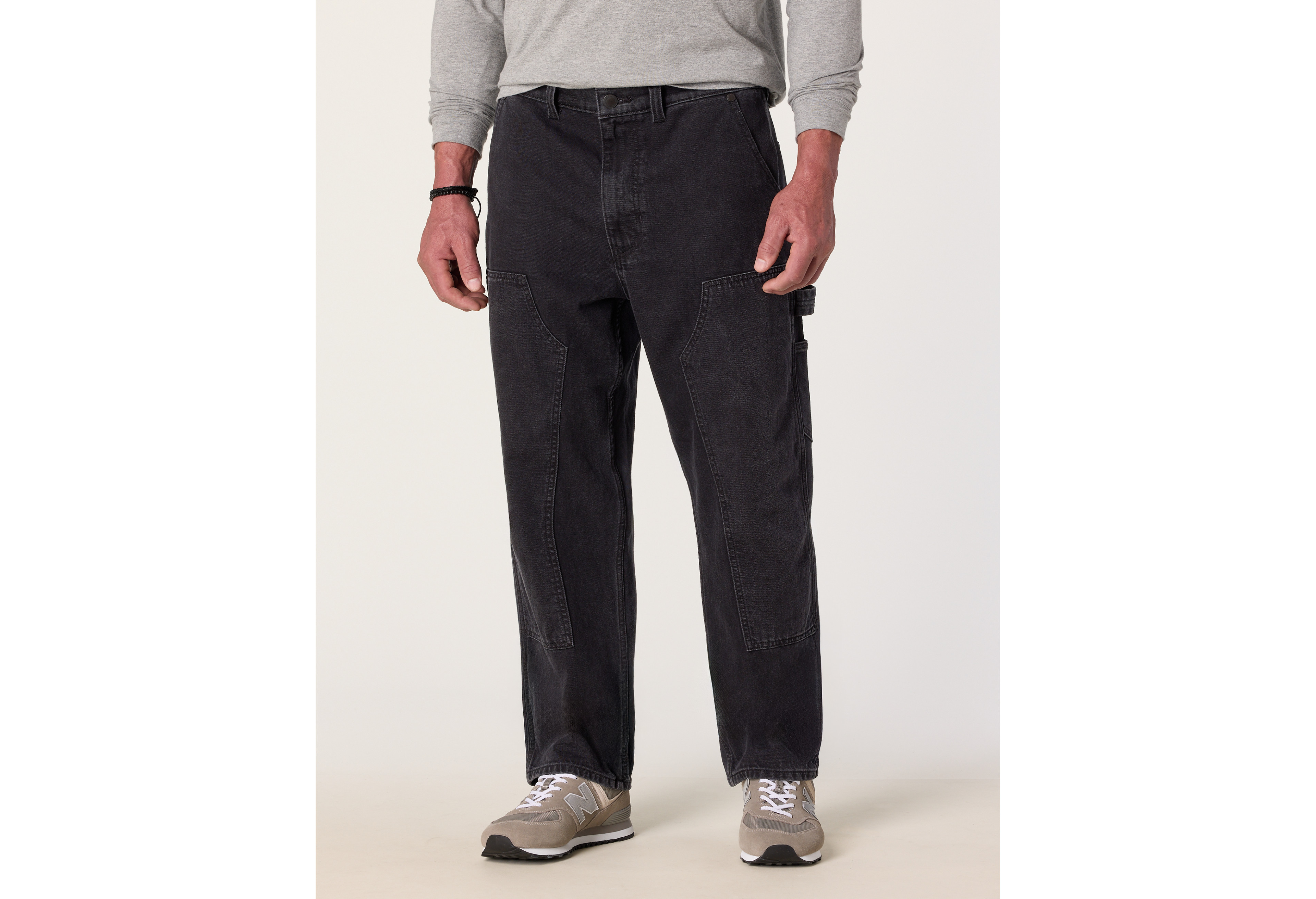 Dual Denim Carpenter Jeans