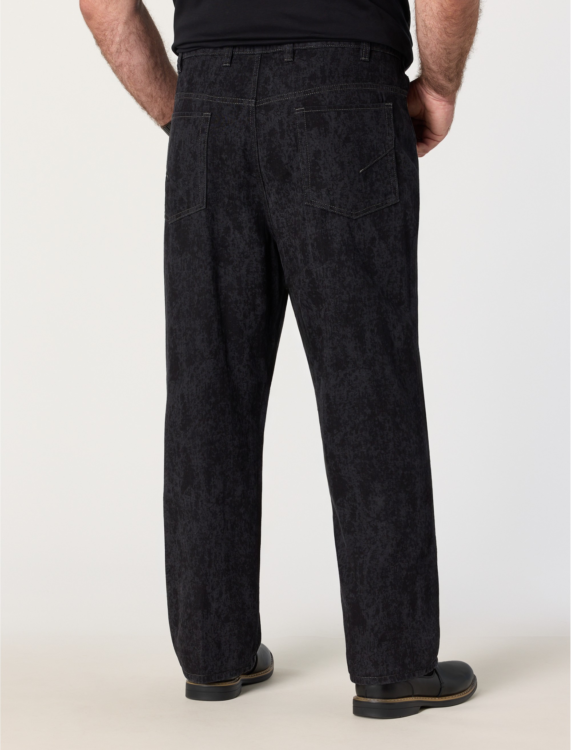 Ink Wash Loose-Fit Jeans - thumbnail 3