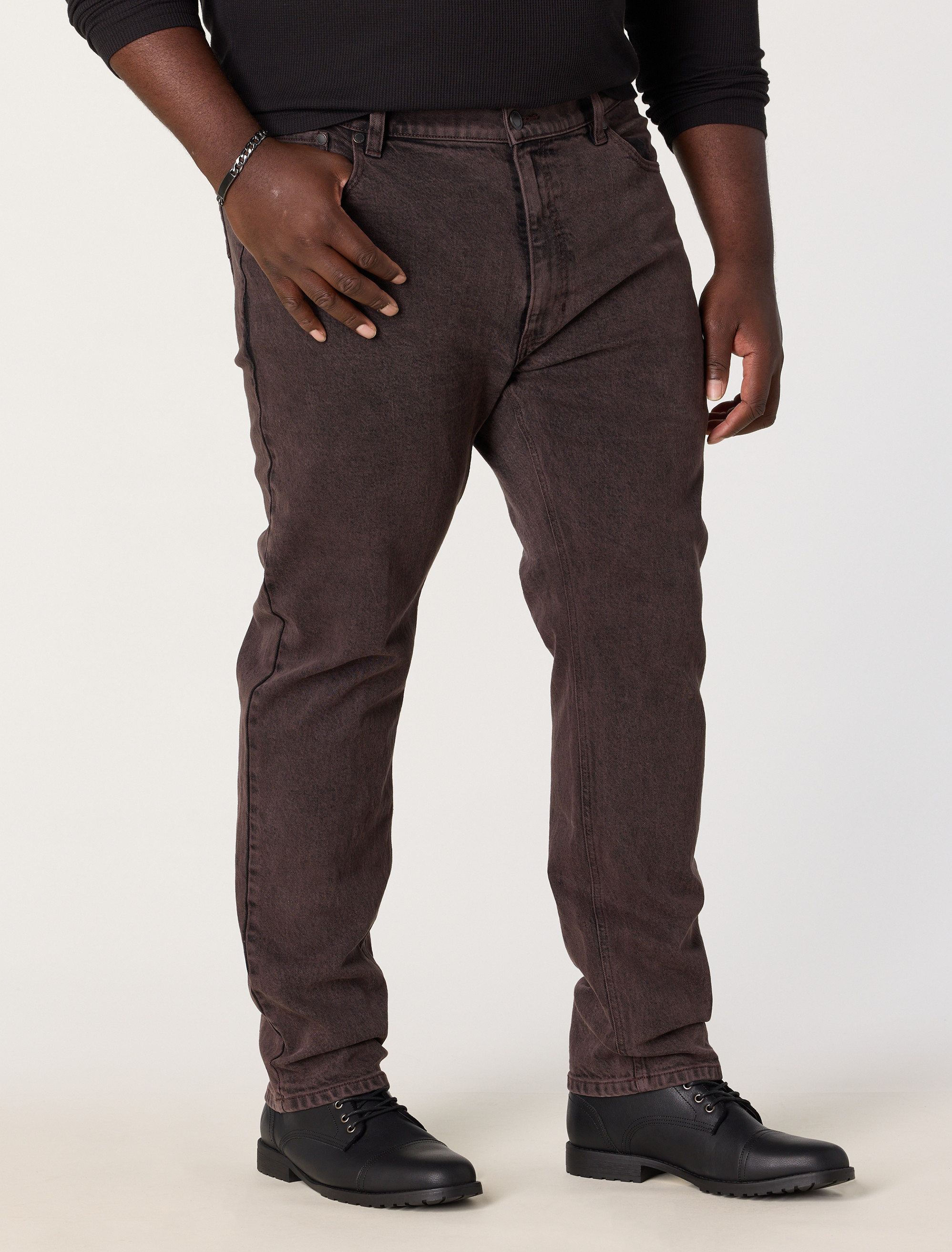 Overdye Tapered-Fit Jeans