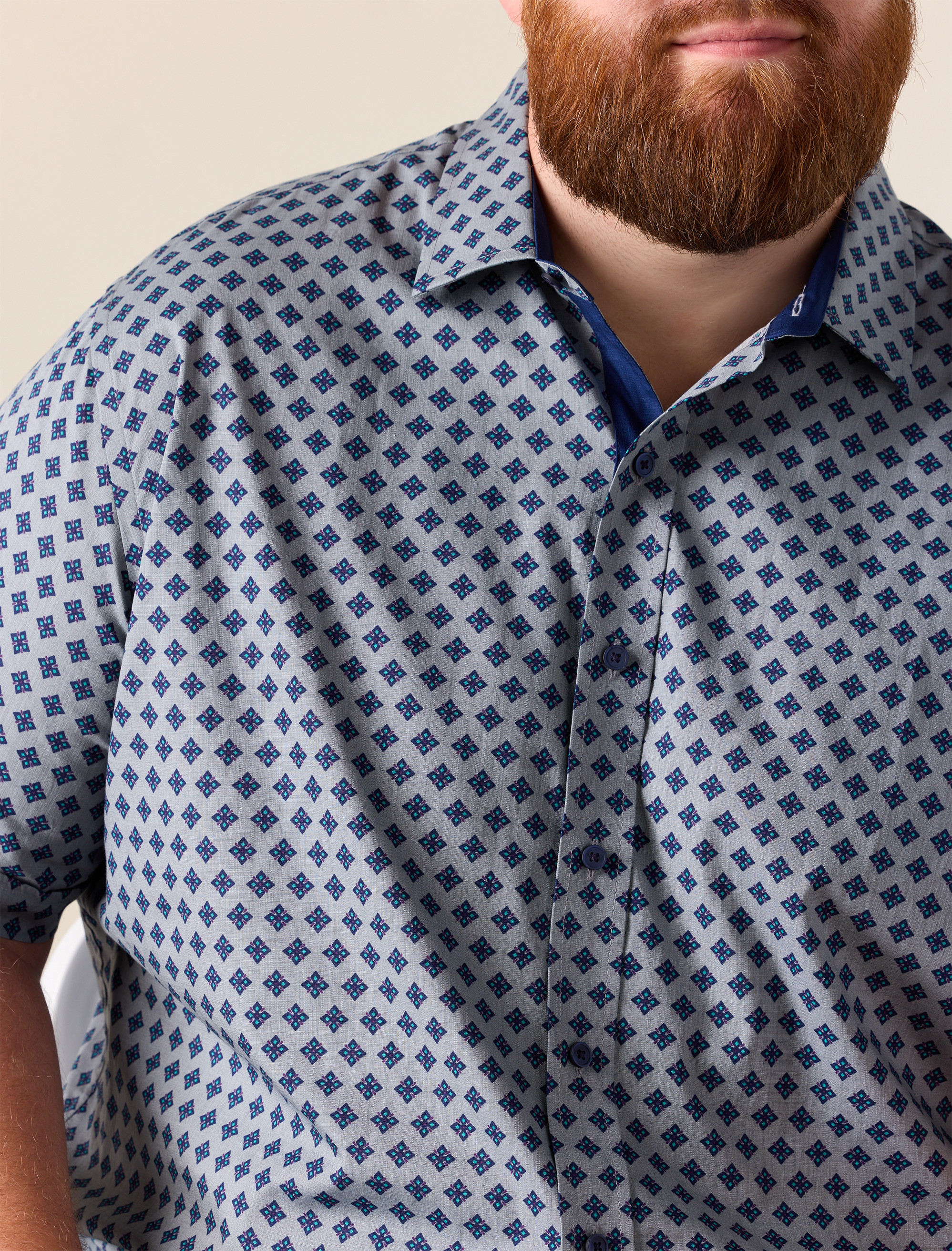 Micro Diamond Sport Shirt