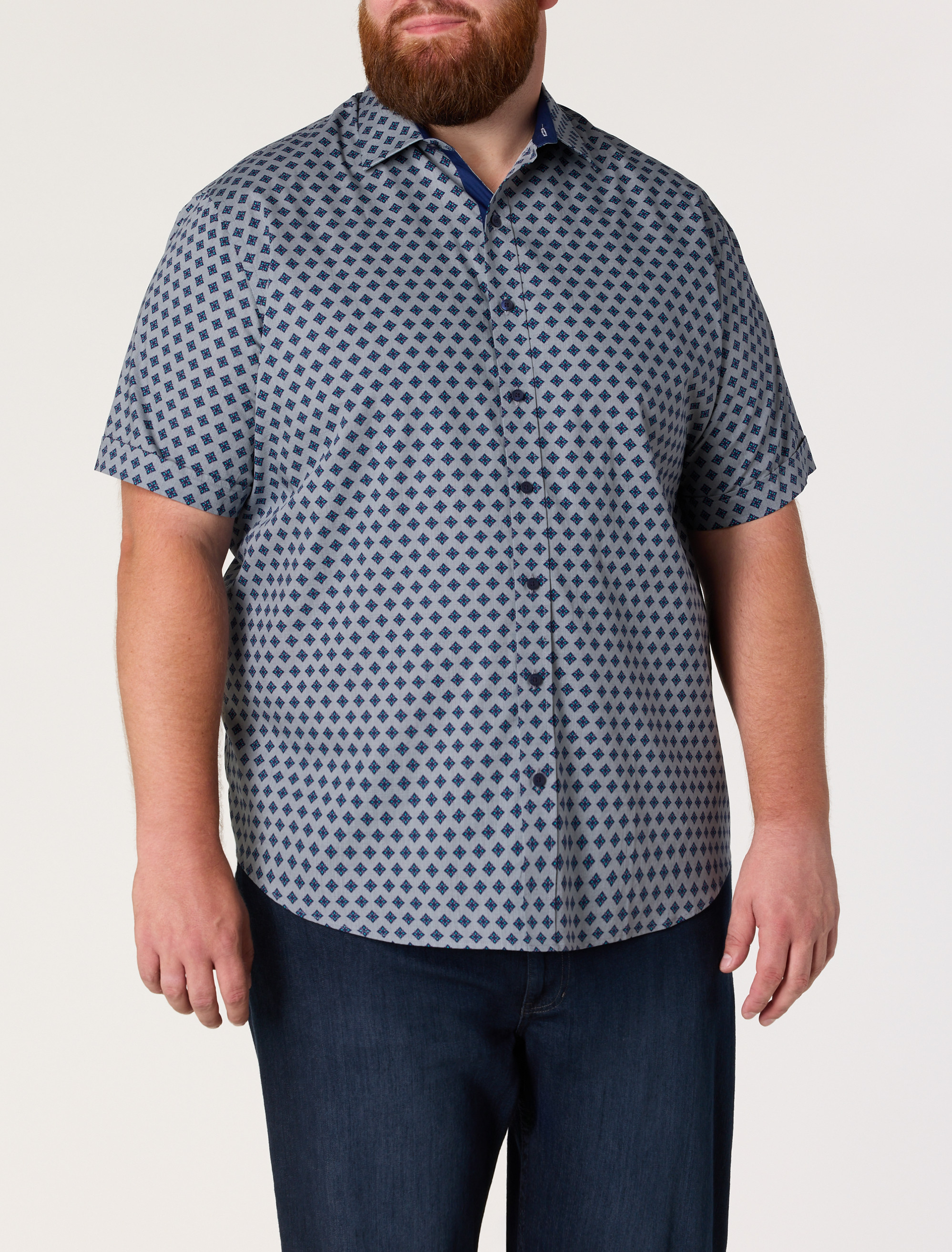 Micro Diamond Sport Shirt