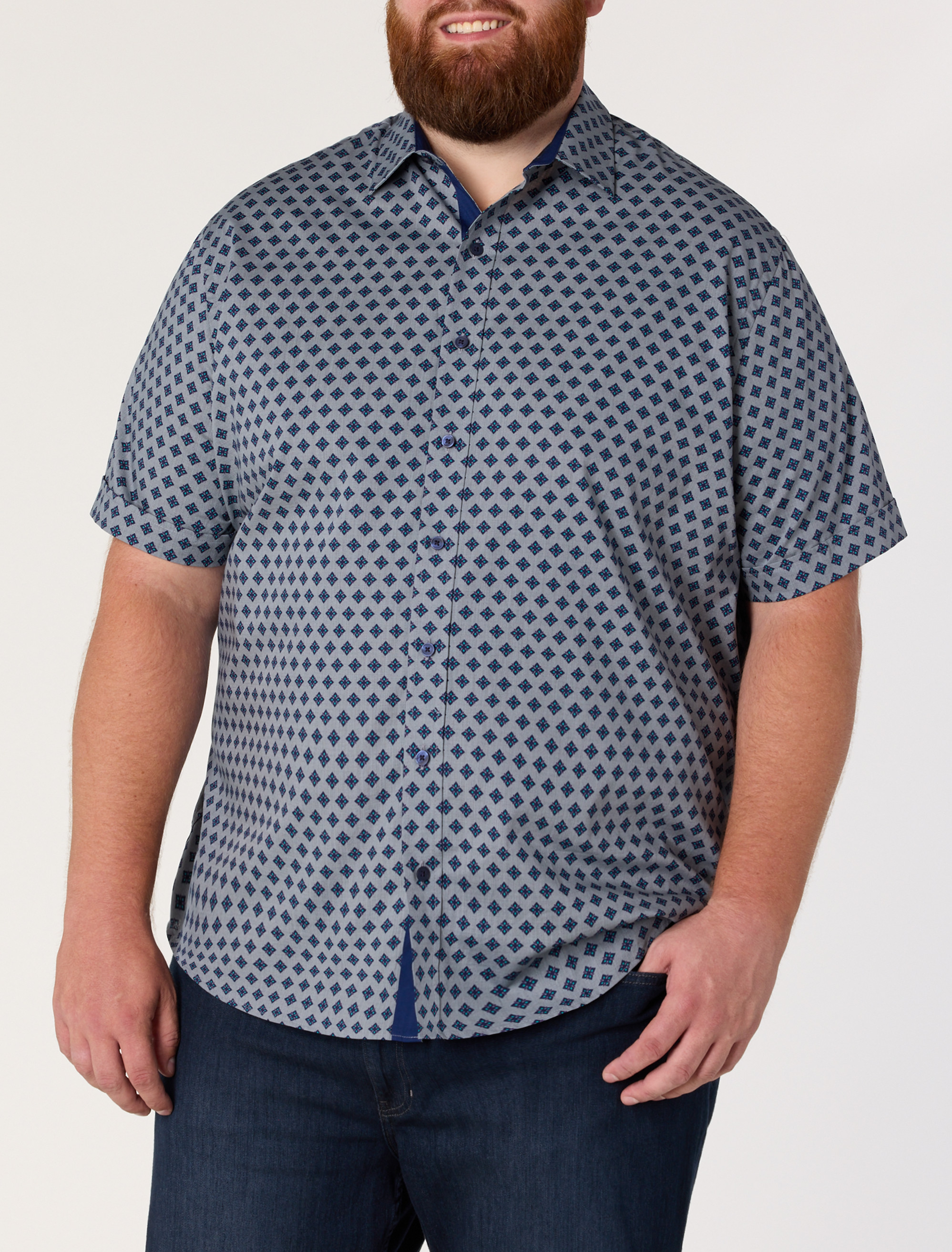 Micro Diamond Sport Shirt