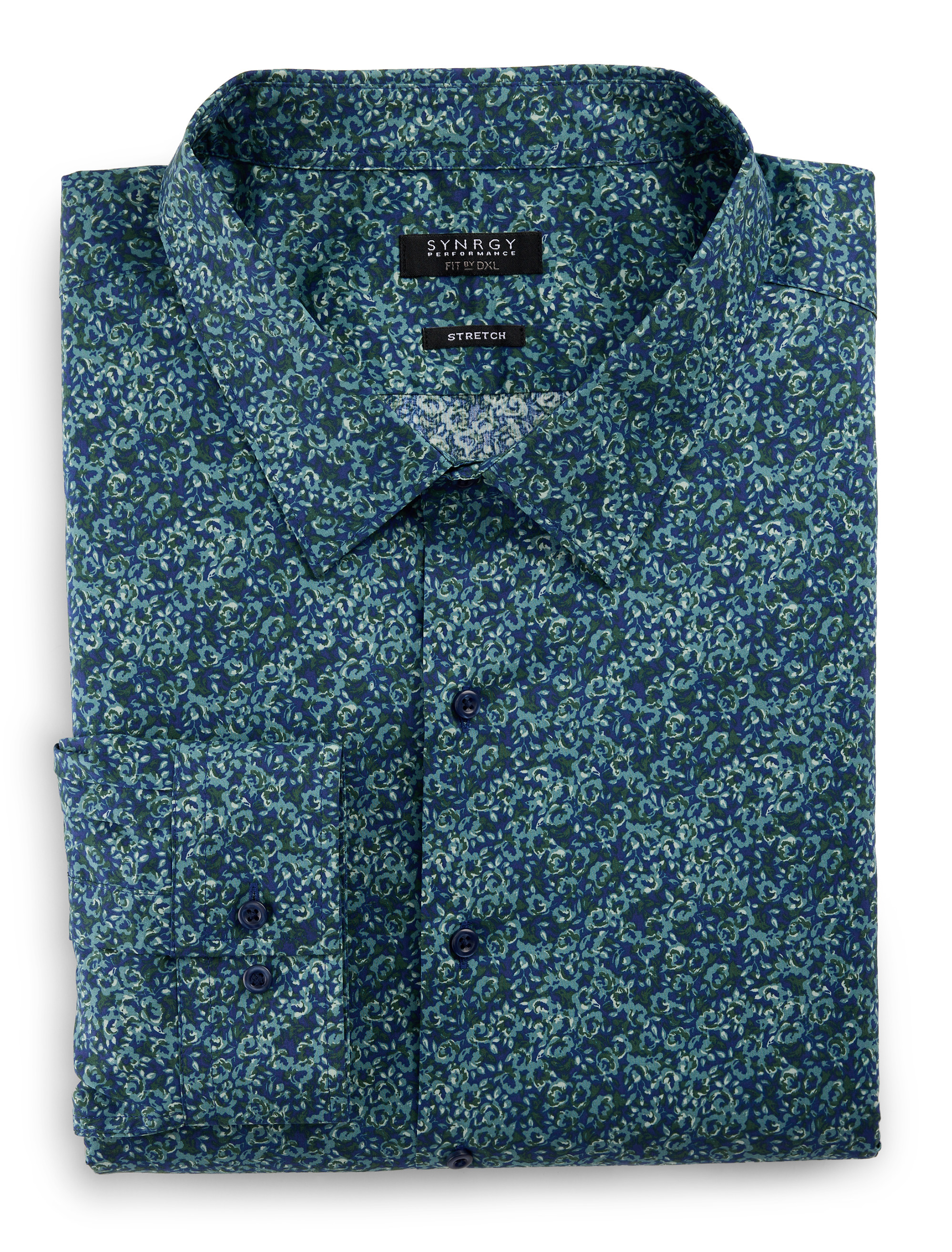 Floral Print Performance Dress Shirt