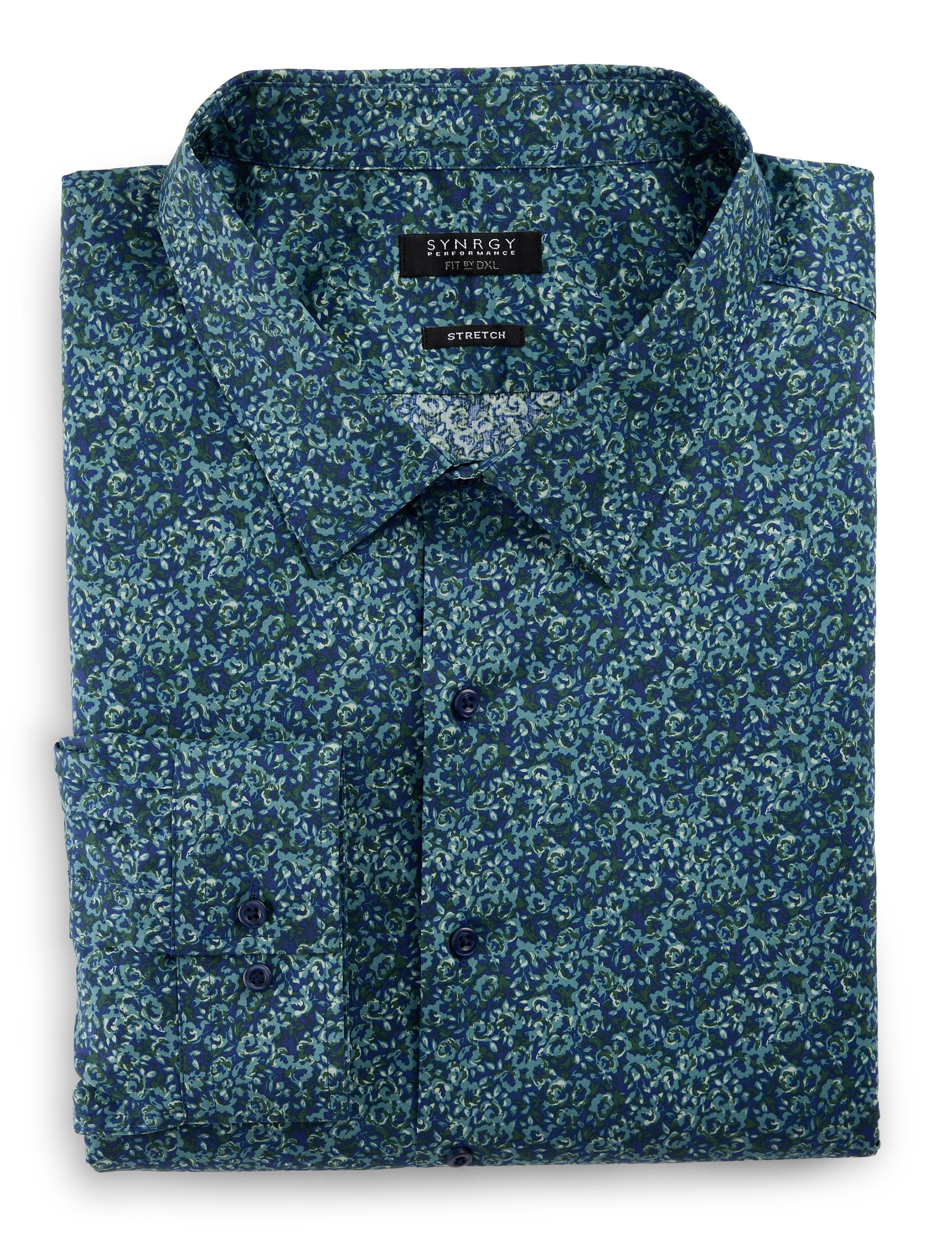 Floral Print Performance Dress Shirt