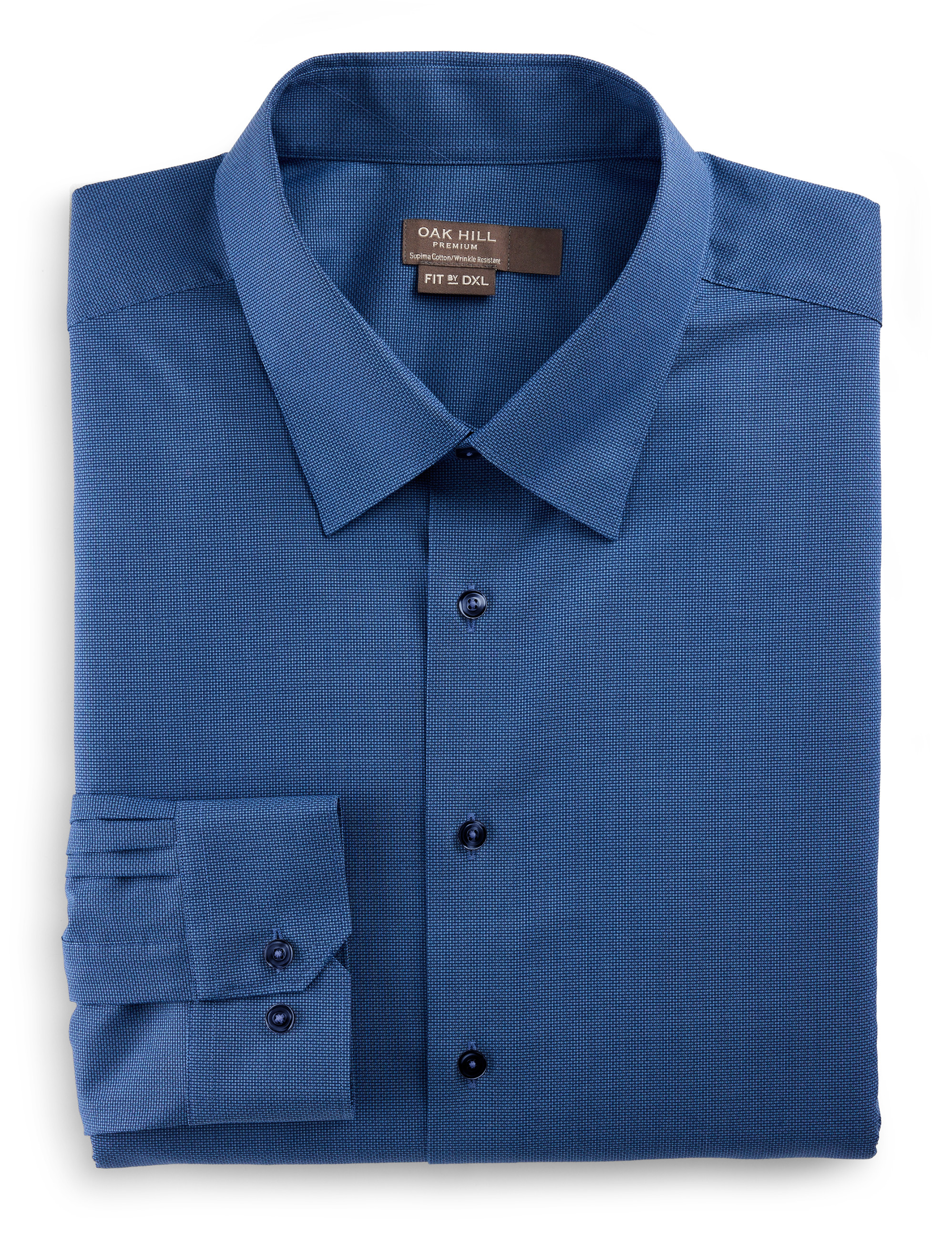 Wrinkle-Resistant Textured Dress Shirt
