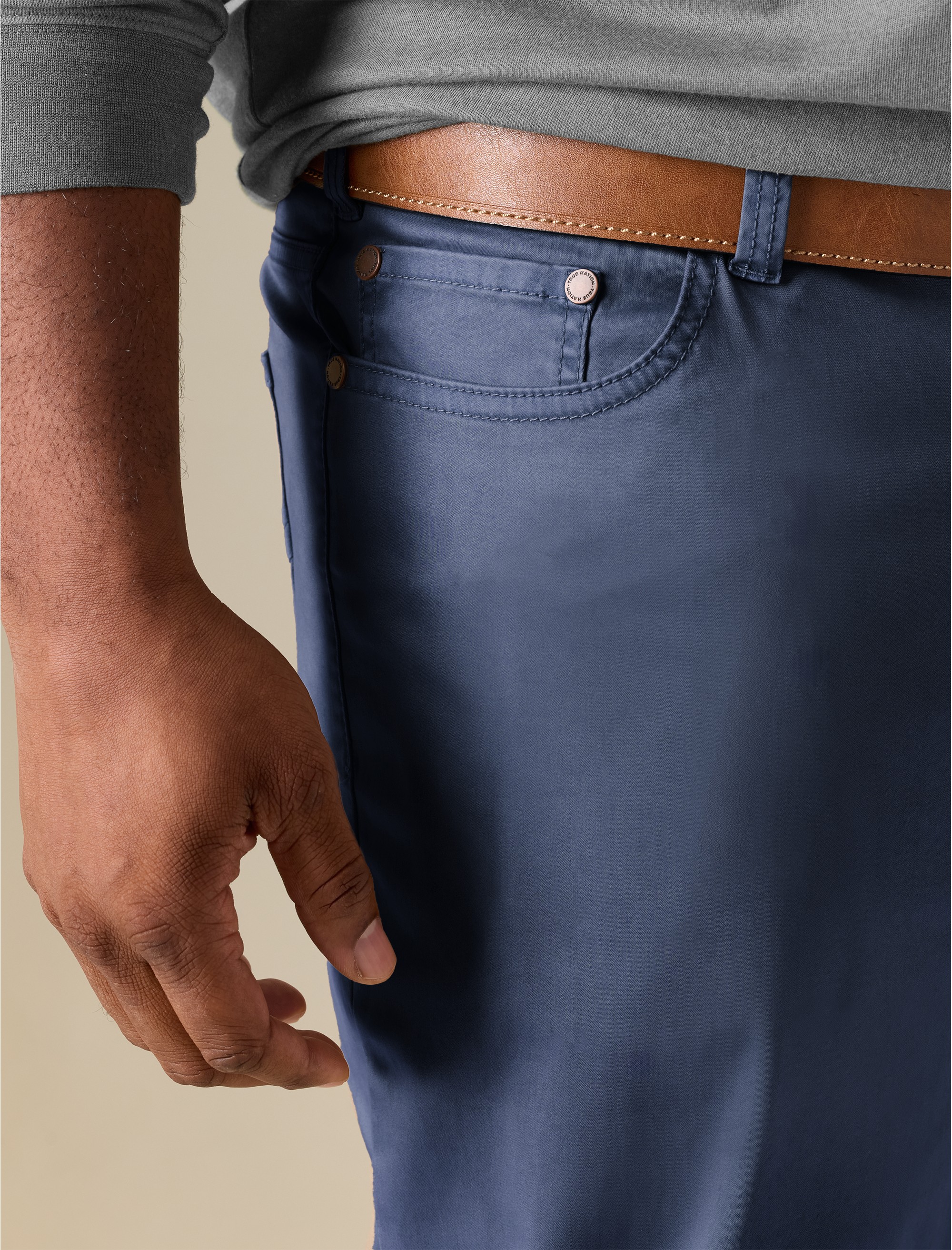 All Day Athletic Fit 5-Pocket Pants - thumbnail 3
