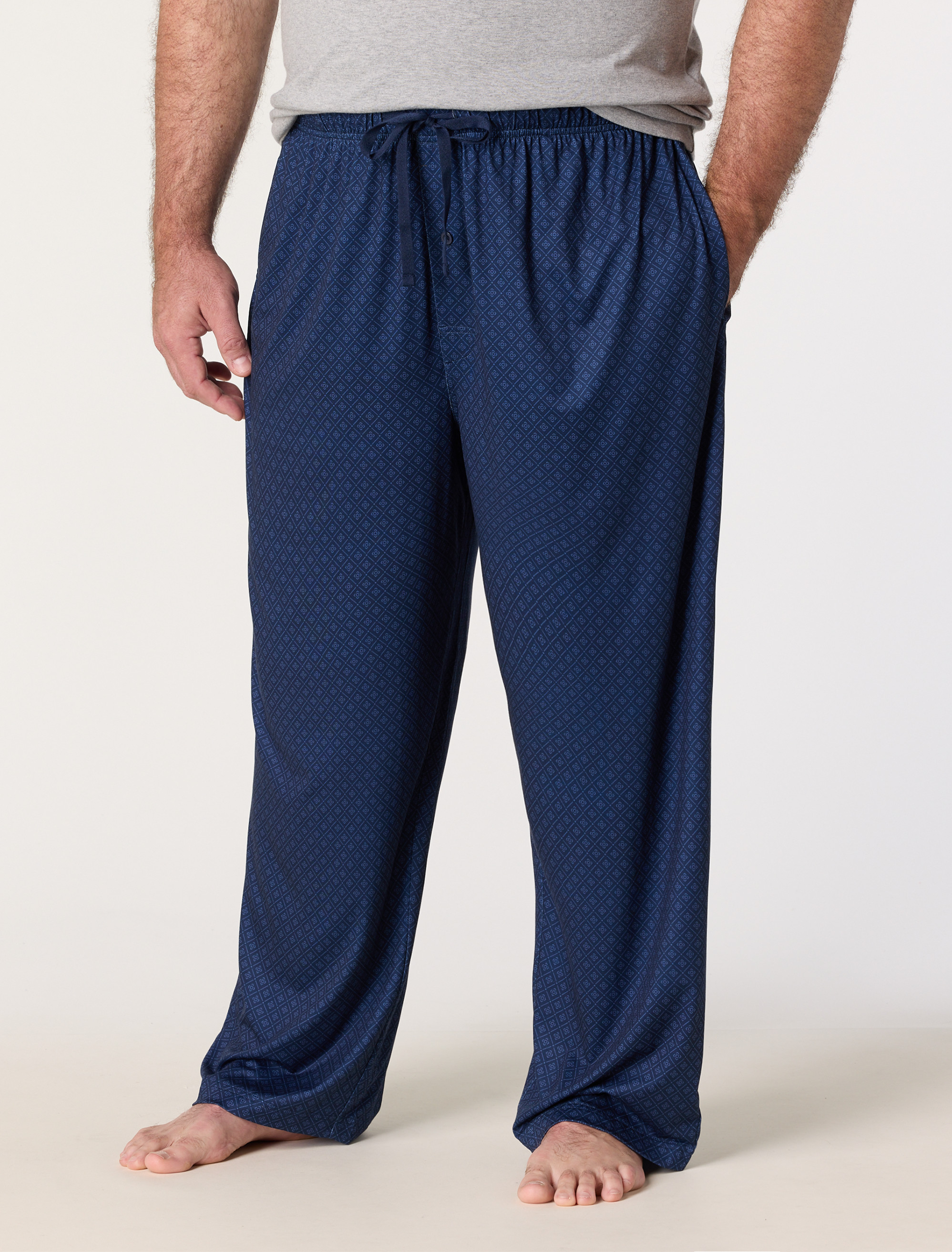 Geometric Printed Lounge Pants