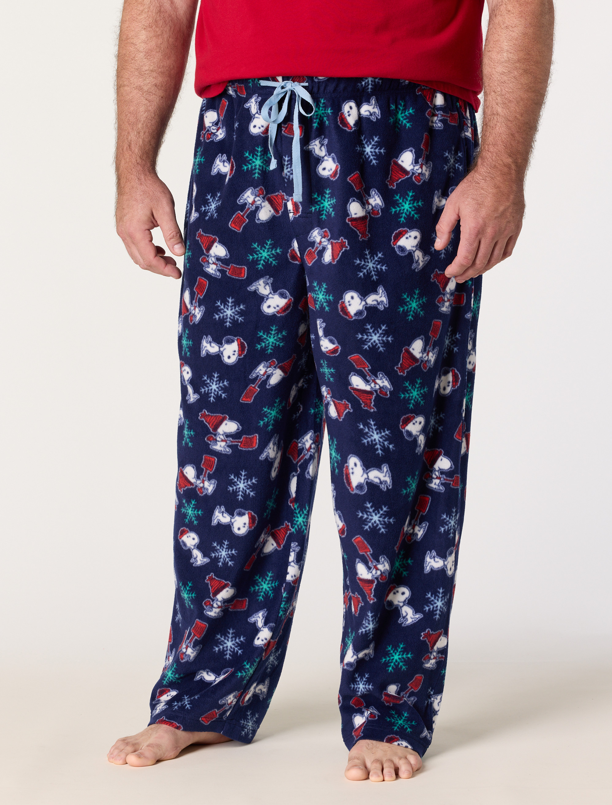 Snoopy Let It Snow Fleece Lounge Pants
