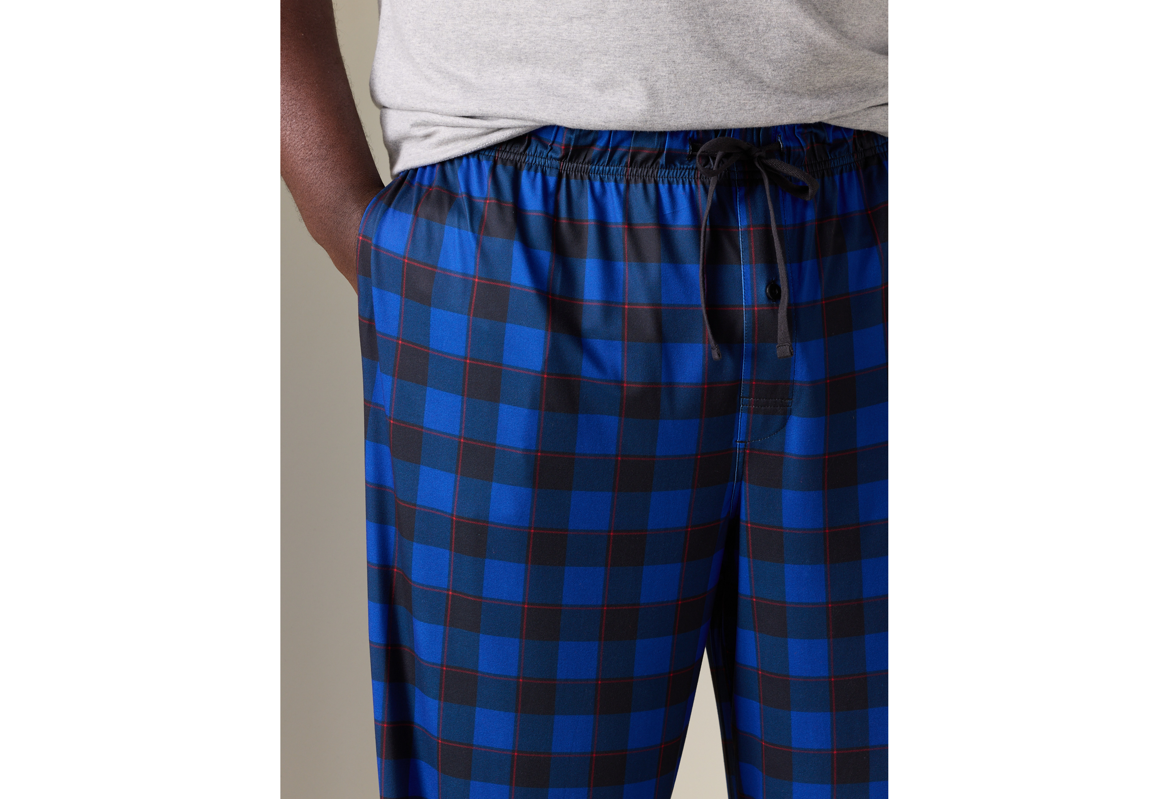 Midnight Plaid Lounge Pants