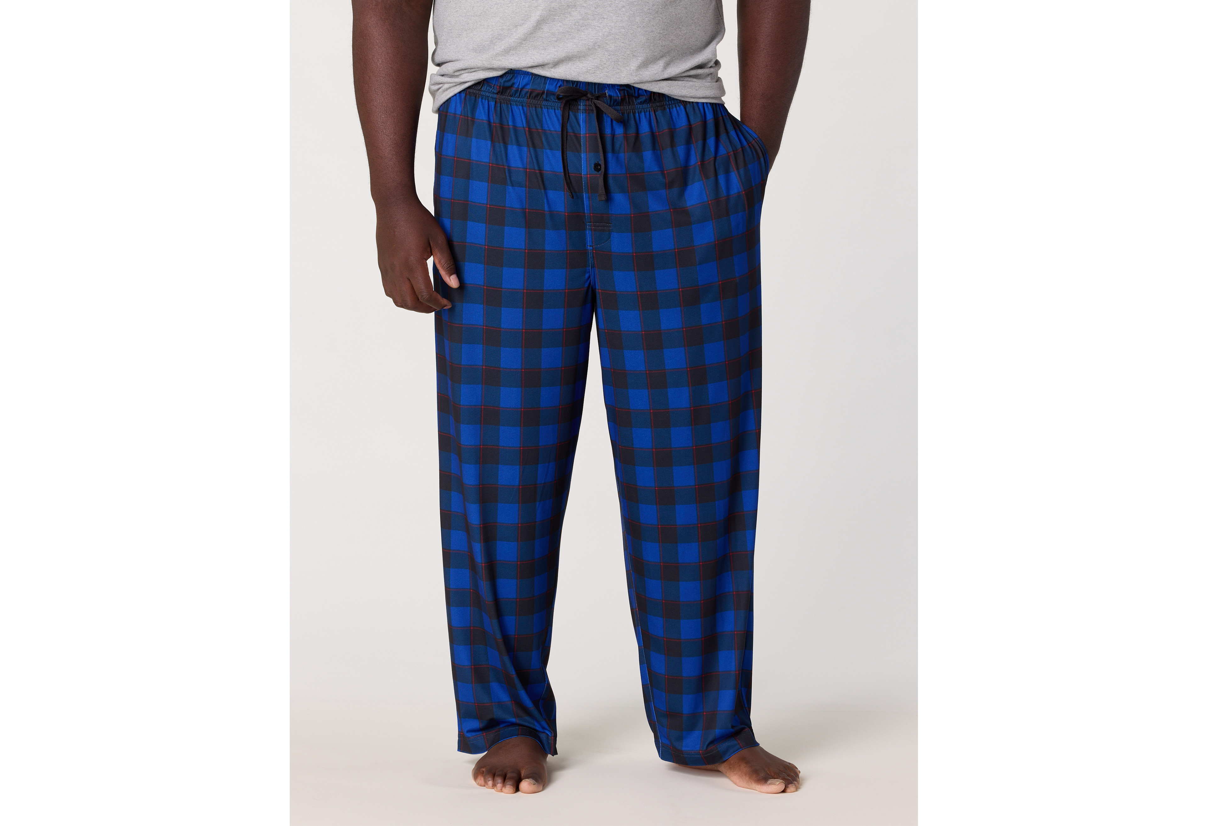 Midnight Plaid Lounge Pants