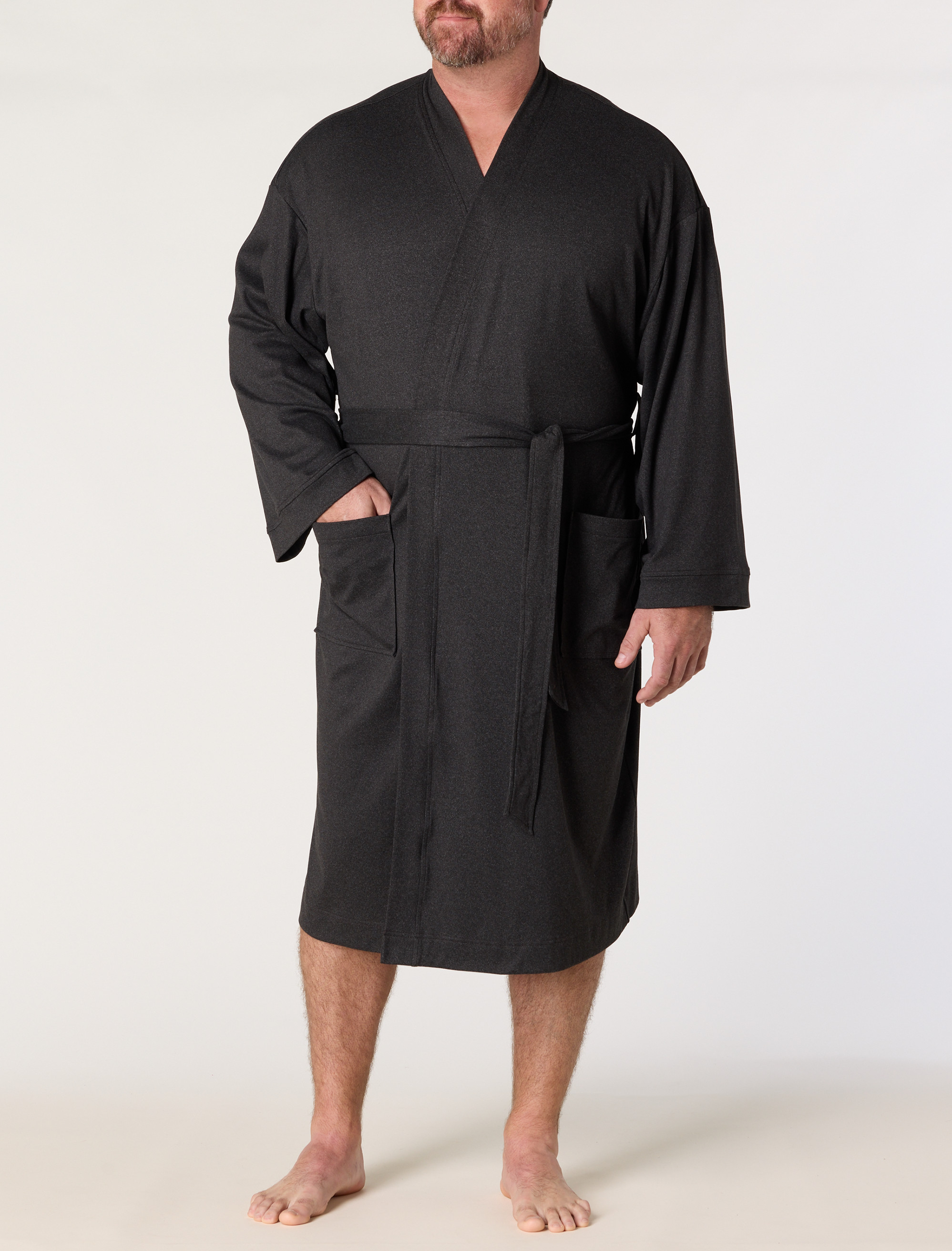 Brushed Knit Robe