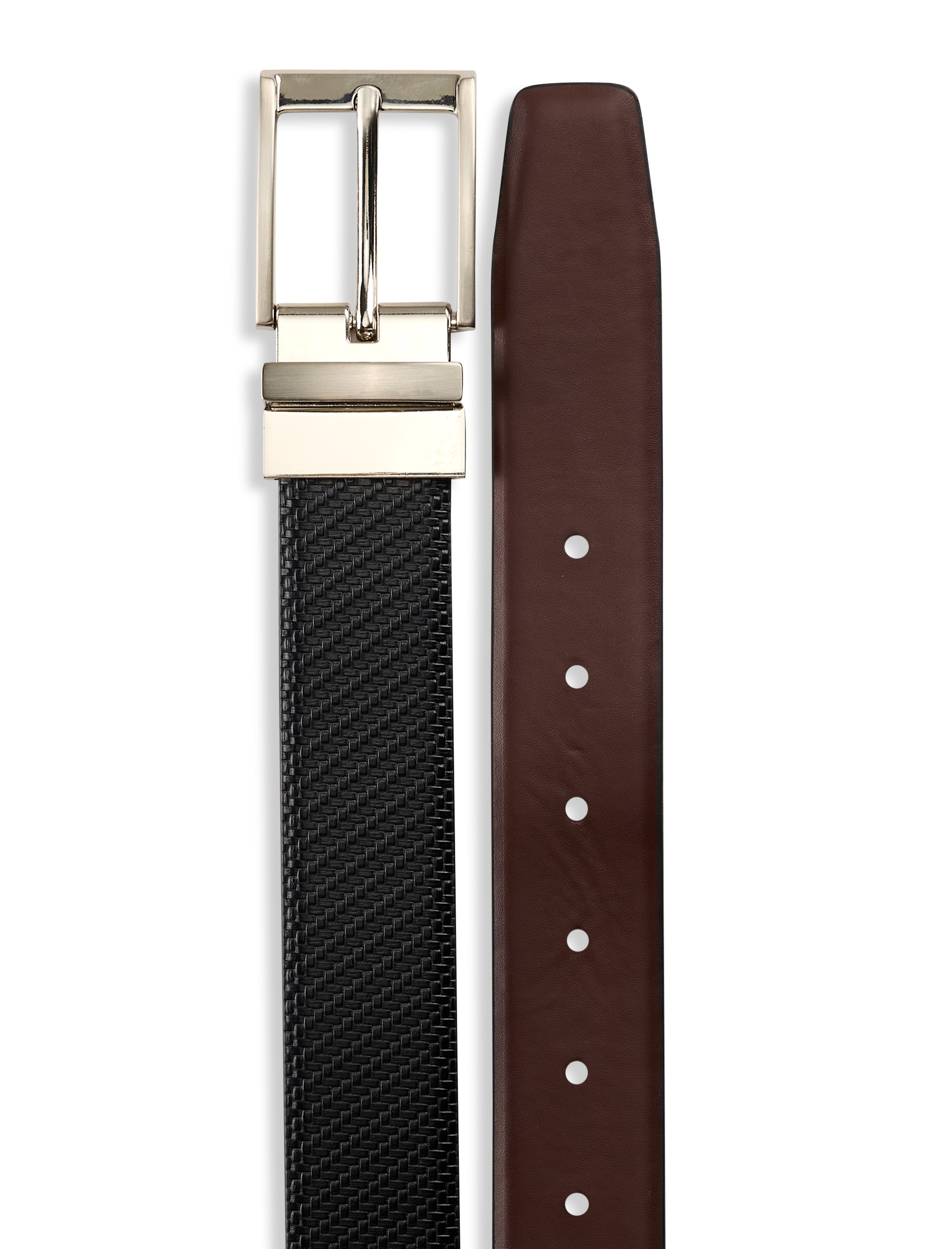 Reversible Basketweave Belt - thumbnail 2
